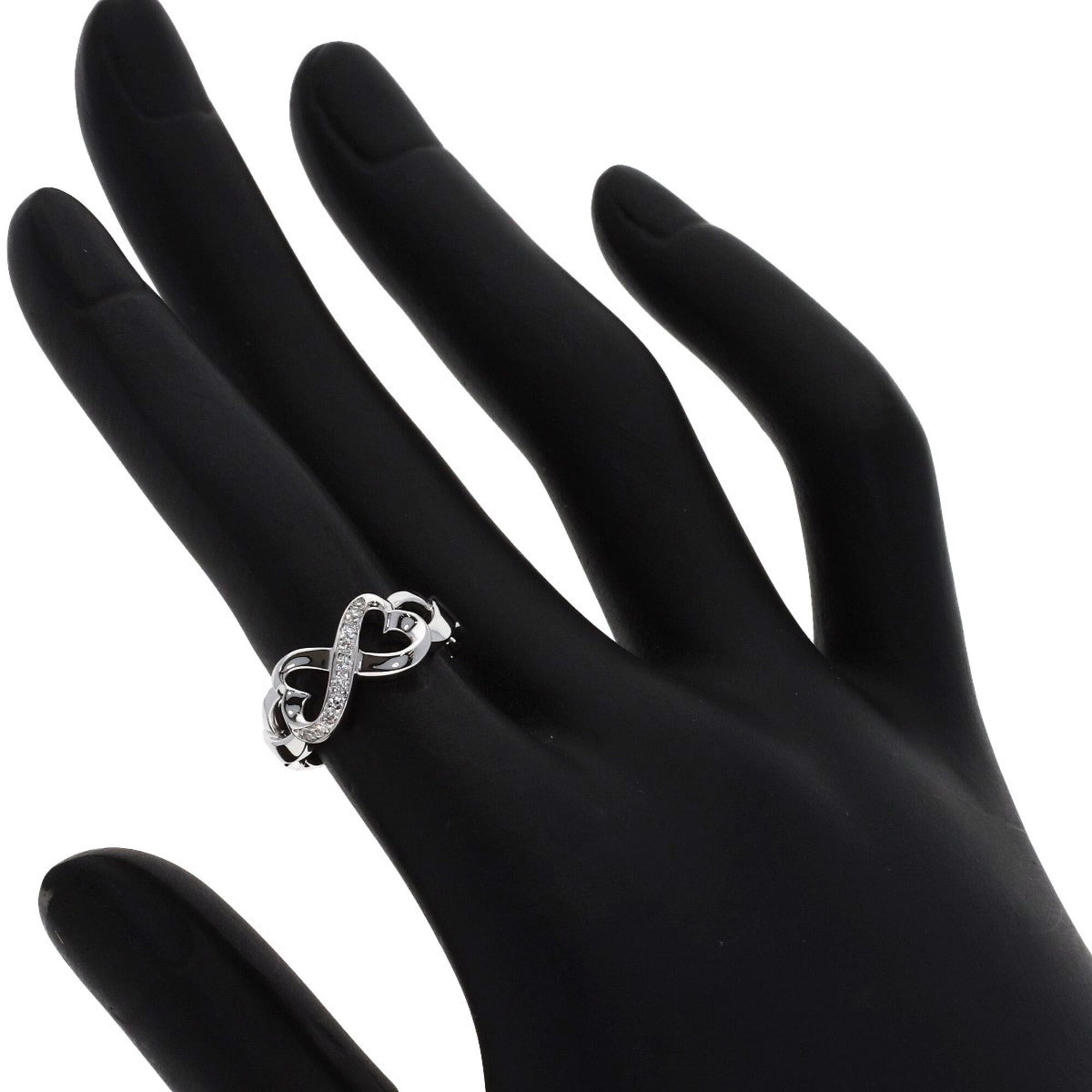 Tiffany & Co. Tiffany & Co. Loving Heart Diamond Ring, 18K White Gold, Women's. Size ONE SIZE - 6 Thumbnail