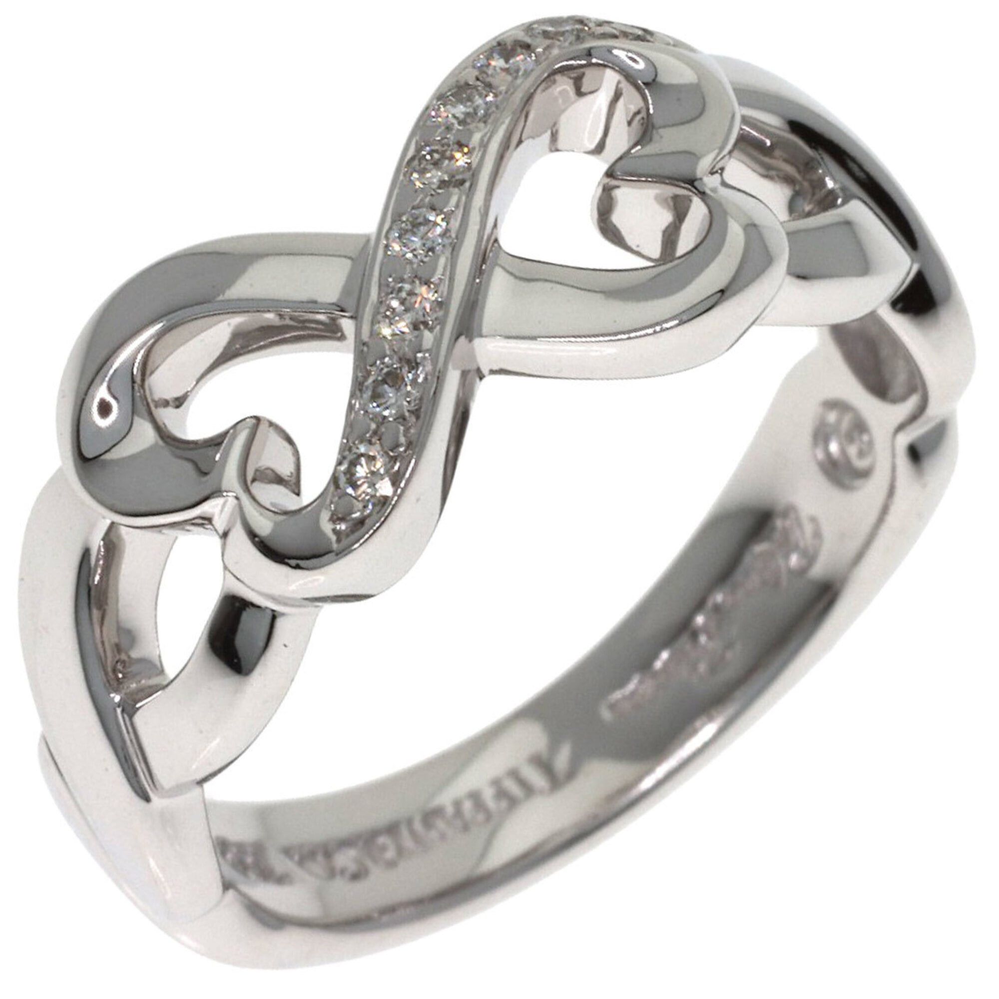 Tiffany & Co. Tiffany & Co. Loving Heart Diamond Ring, 18K White Gold, Women's. Size ONE SIZE - 2 Thumbnail
