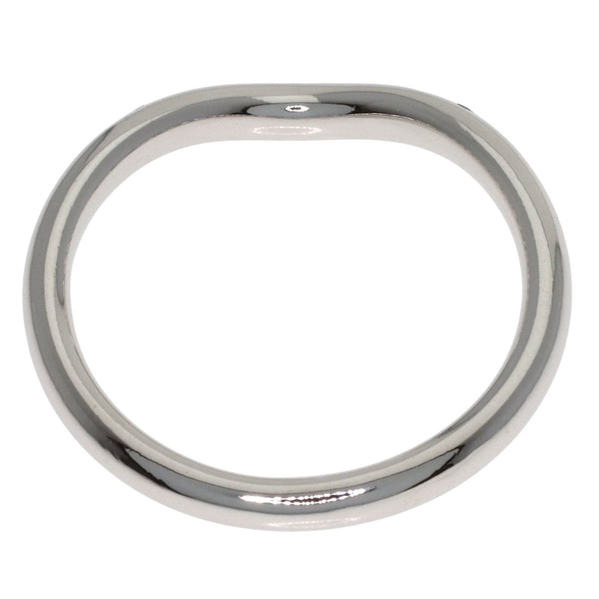 Tiffany & Co. Tiffany & Co. Curved Band Diamond Ring, Platinum PT950, Women's Ring. Size ONE SIZE - 4 Thumbnail