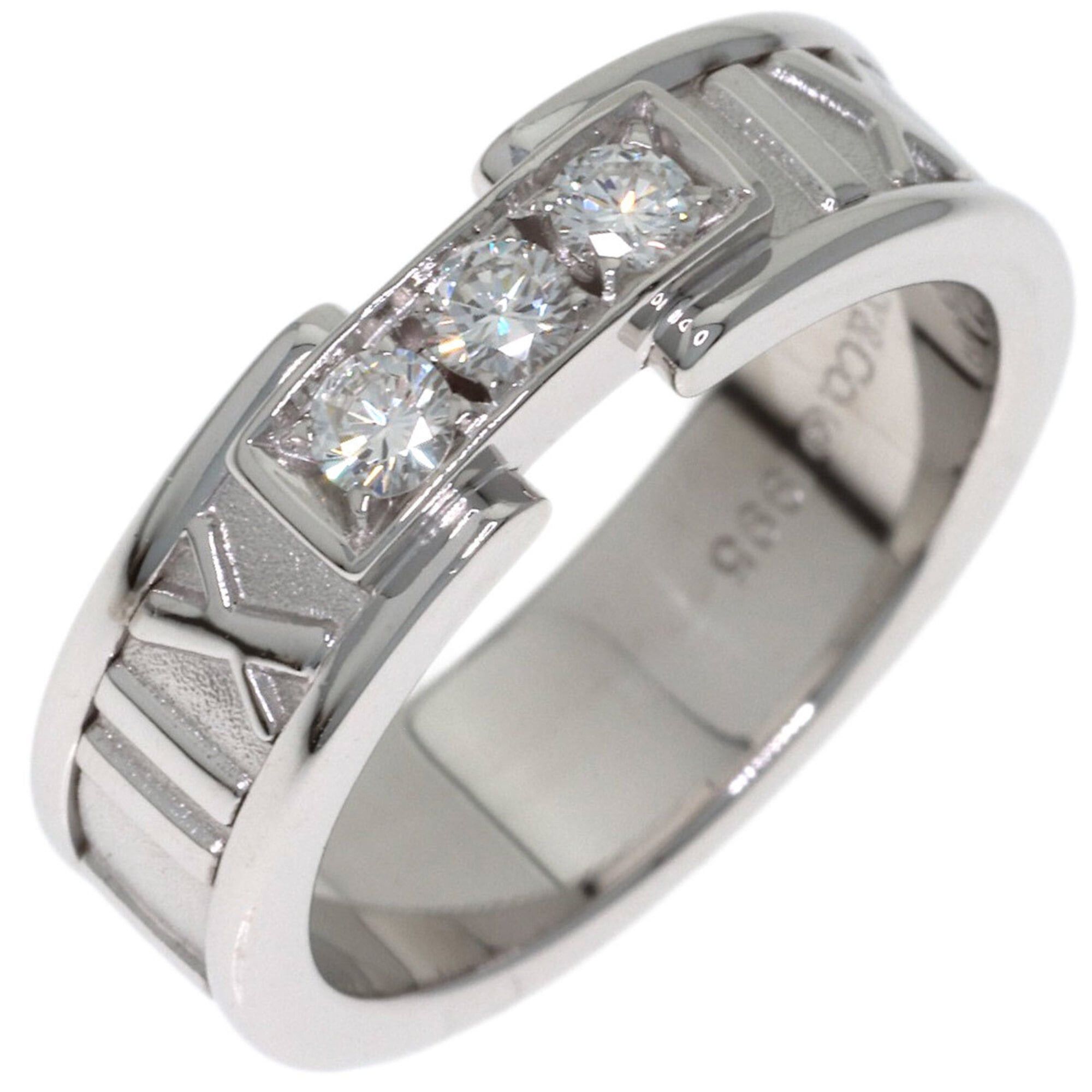Tiffany & Co. Tiffany & Co. Atlas Diamond Ring, 18K White Gold, Women's. Size ONE SIZE - 2 Thumbnail