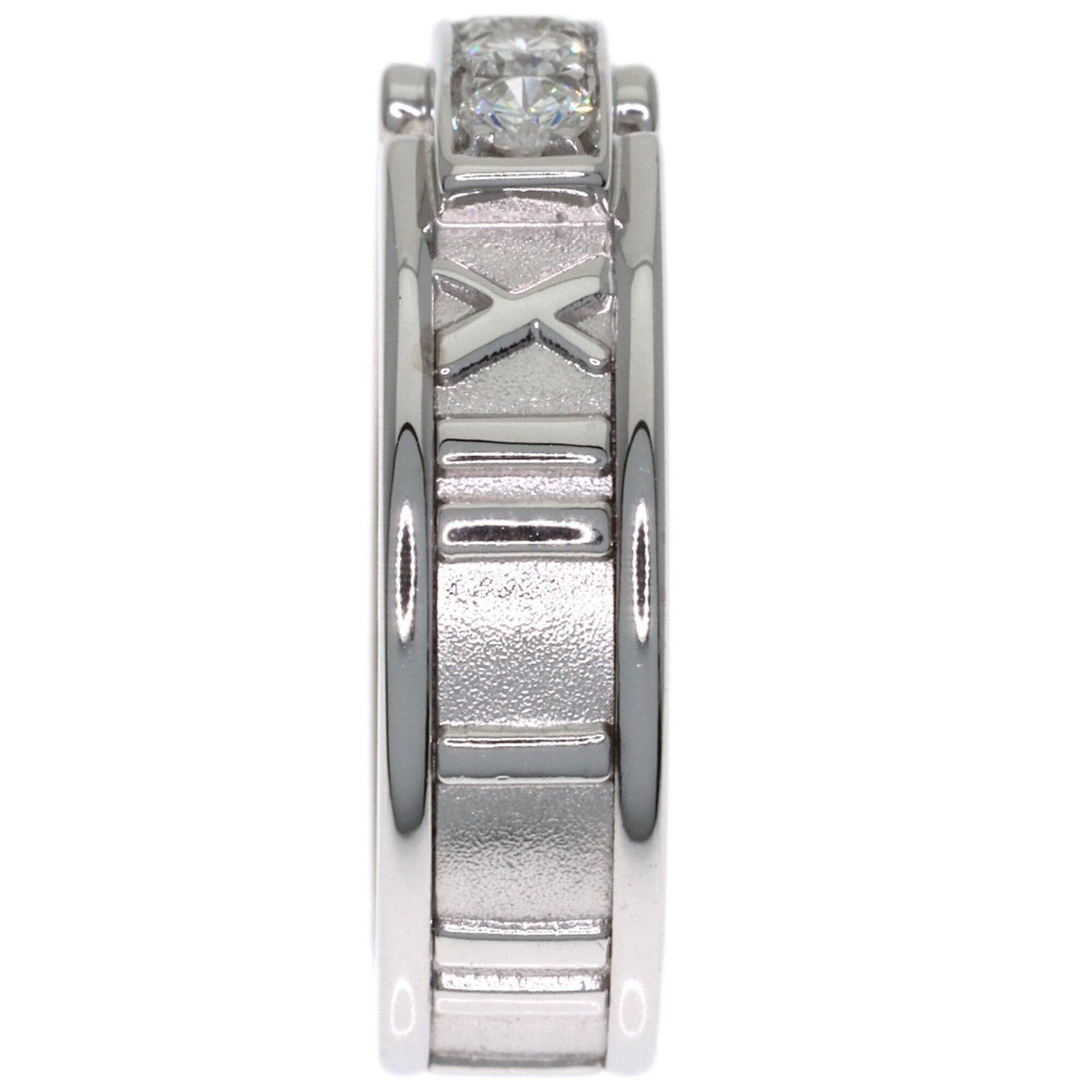Tiffany & Co. Tiffany & Co. Atlas Diamond Ring, 18K White Gold, Women's. Size ONE SIZE - 3 Thumbnail