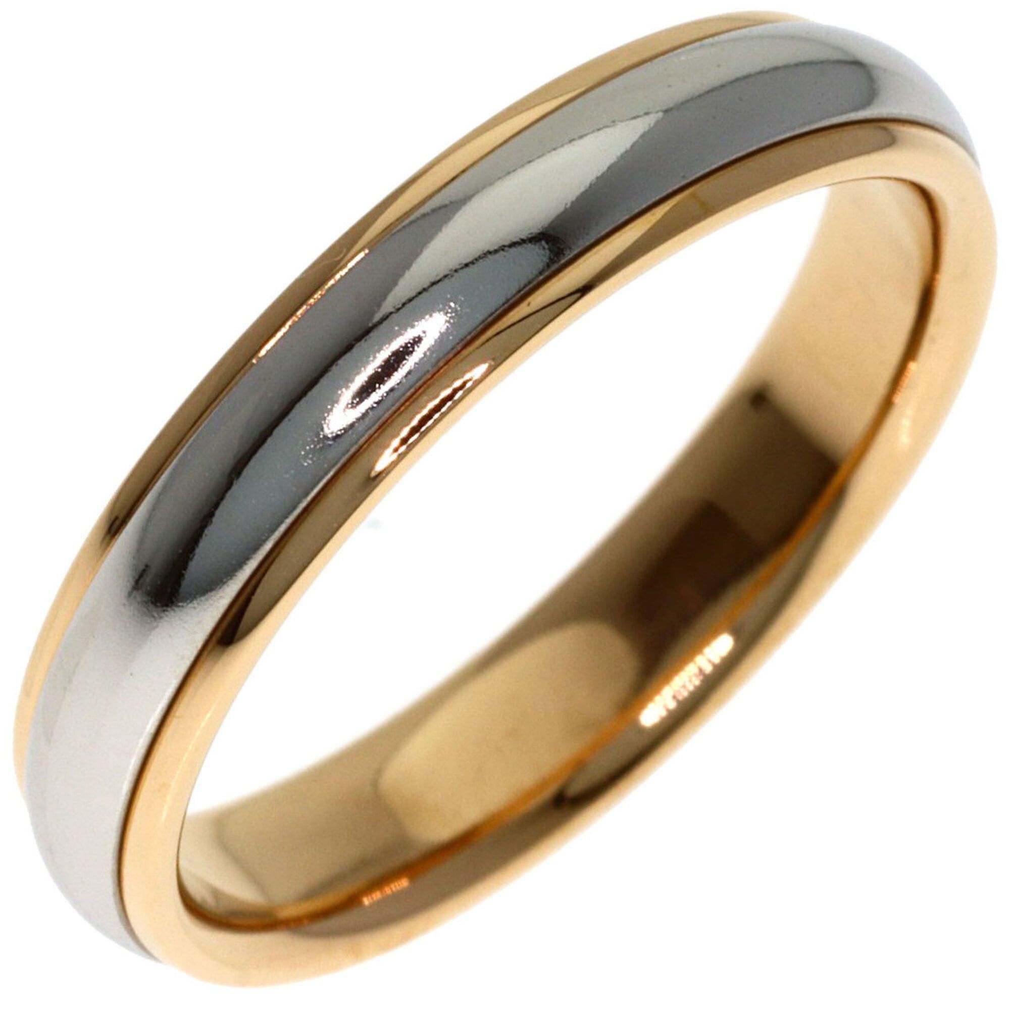 Tiffany & Co. Tiffany & Co. Milgrain Ring, 18K Yellow Gold/PT950, Women's. Size ONE SIZE - 2 Thumbnail