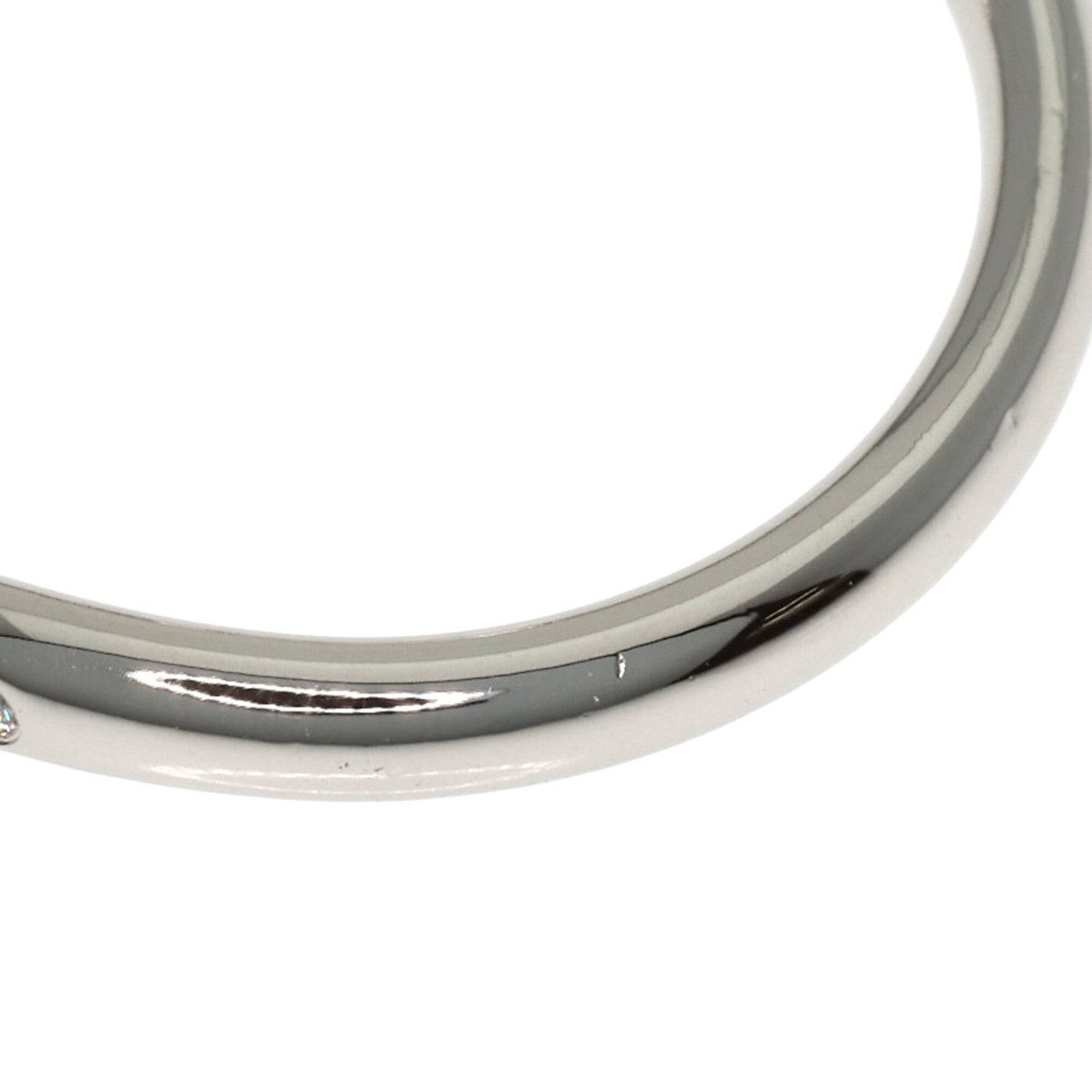 Tiffany & Co. Tiffany & Co. Curved Band Diamond Ring, Platinum PT950, Women's Ring. Size ONE SIZE - 8 Thumbnail