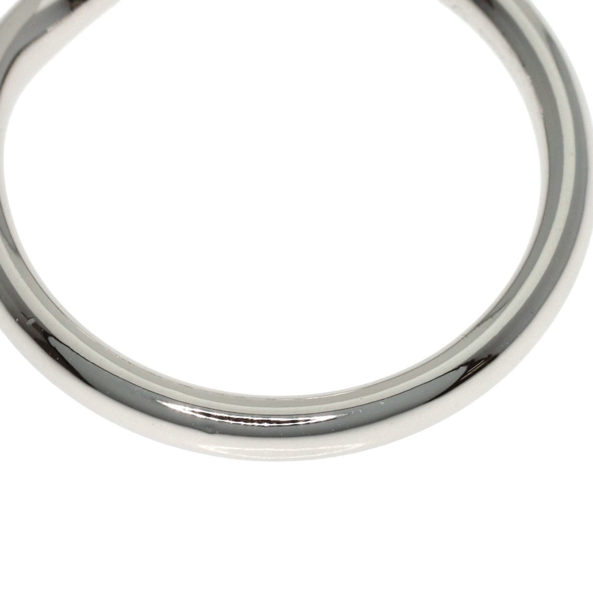 Tiffany & Co. Tiffany & Co. Curved Band Diamond Ring, Platinum PT950, Women's Ring. Size ONE SIZE - 9 Thumbnail