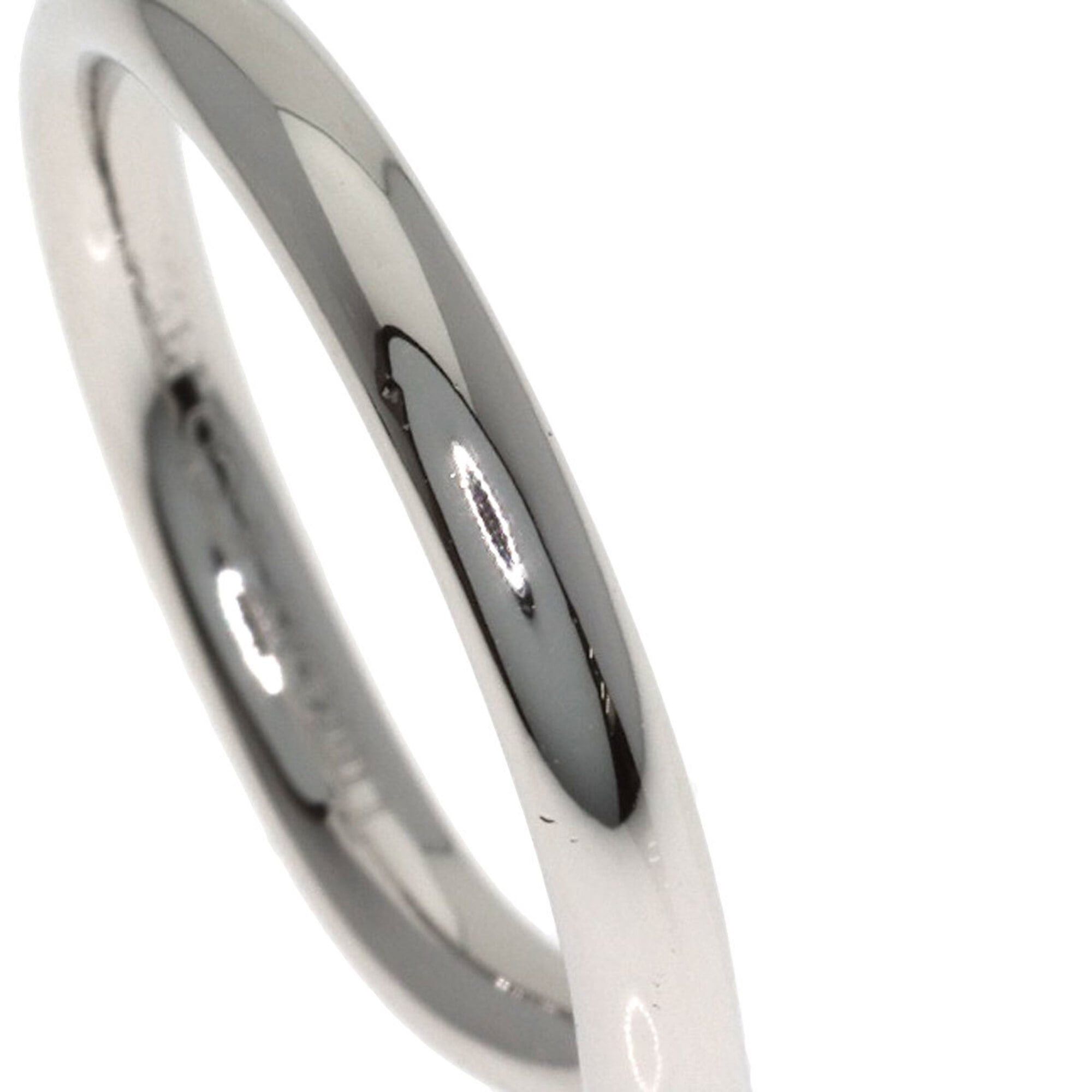 Tiffany & Co. Tiffany & Co. Curved Band Diamond Ring, Platinum PT950, Women's Ring. Size ONE SIZE - 7 Thumbnail
