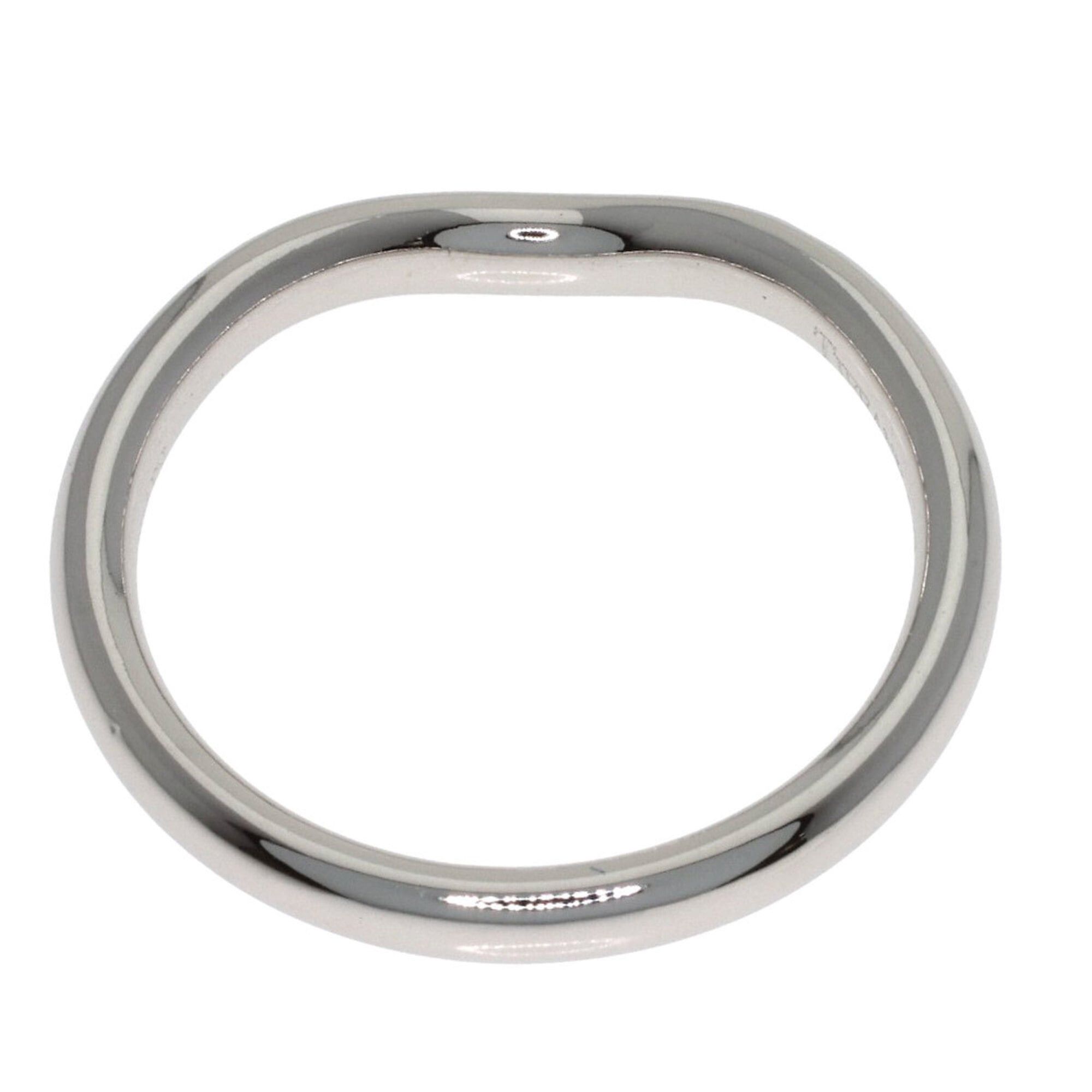 Tiffany & Co. Tiffany & Co. Curved Band Diamond Ring, Platinum PT950, Women's Ring. Size ONE SIZE - 4 Thumbnail