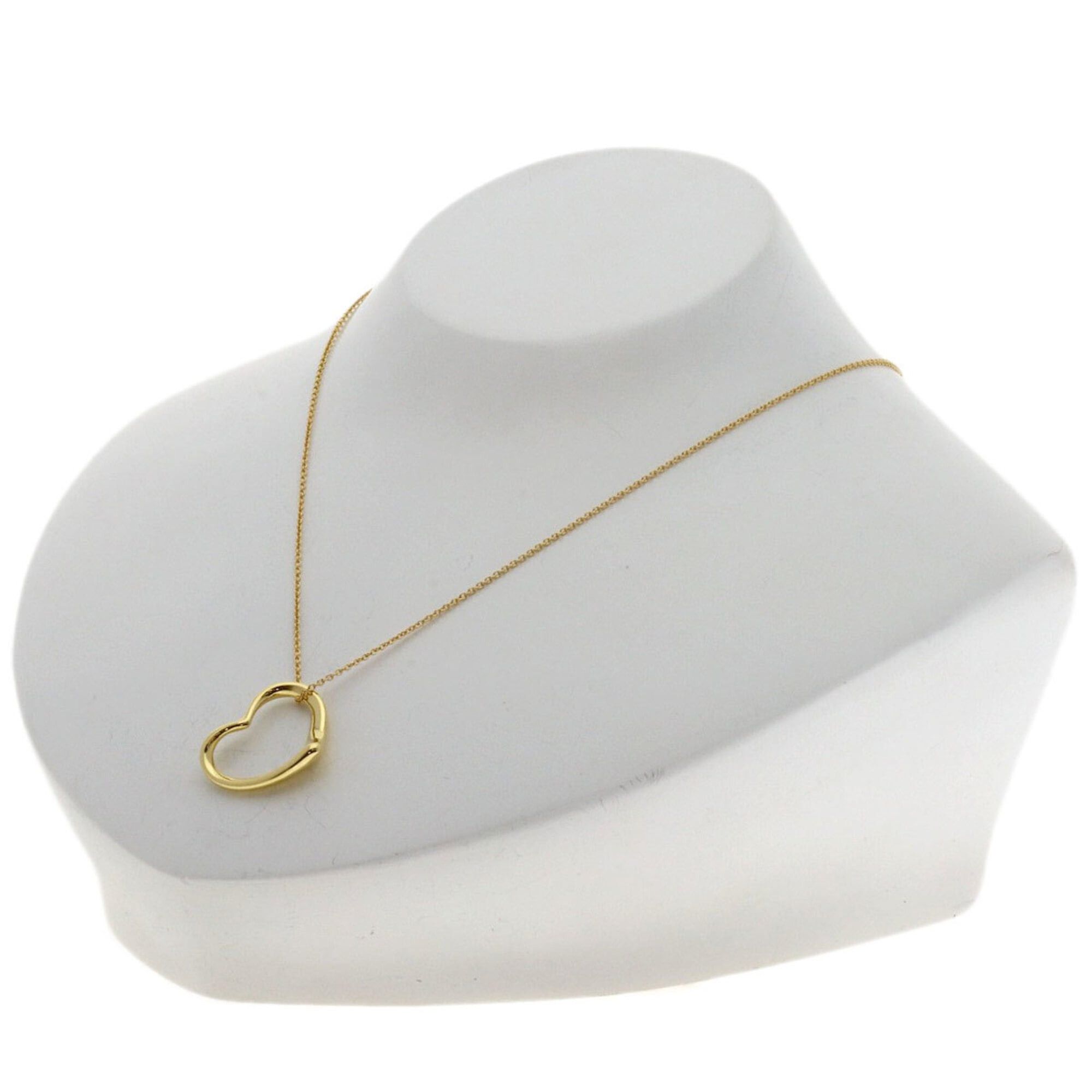Tiffany & Co. Tiffany & Co. Open Heart Necklace, 18K Yellow Gold, Women's. Size ONE SIZE - 4 Thumbnail