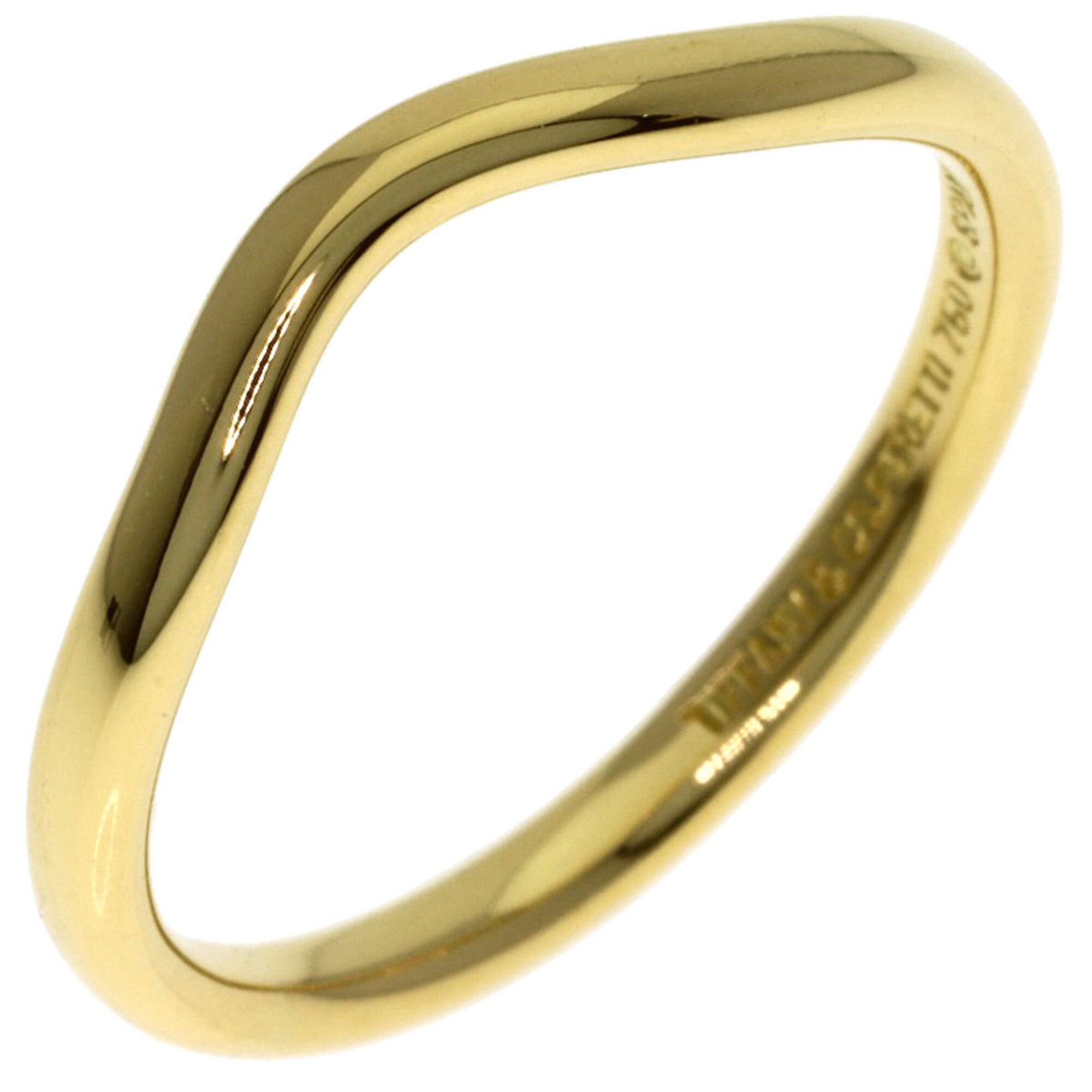 Tiffany & Co. Tiffany & Co. Curved Band Ring, 18K Yellow Gold, Women's. Size ONE SIZE - 2 Thumbnail