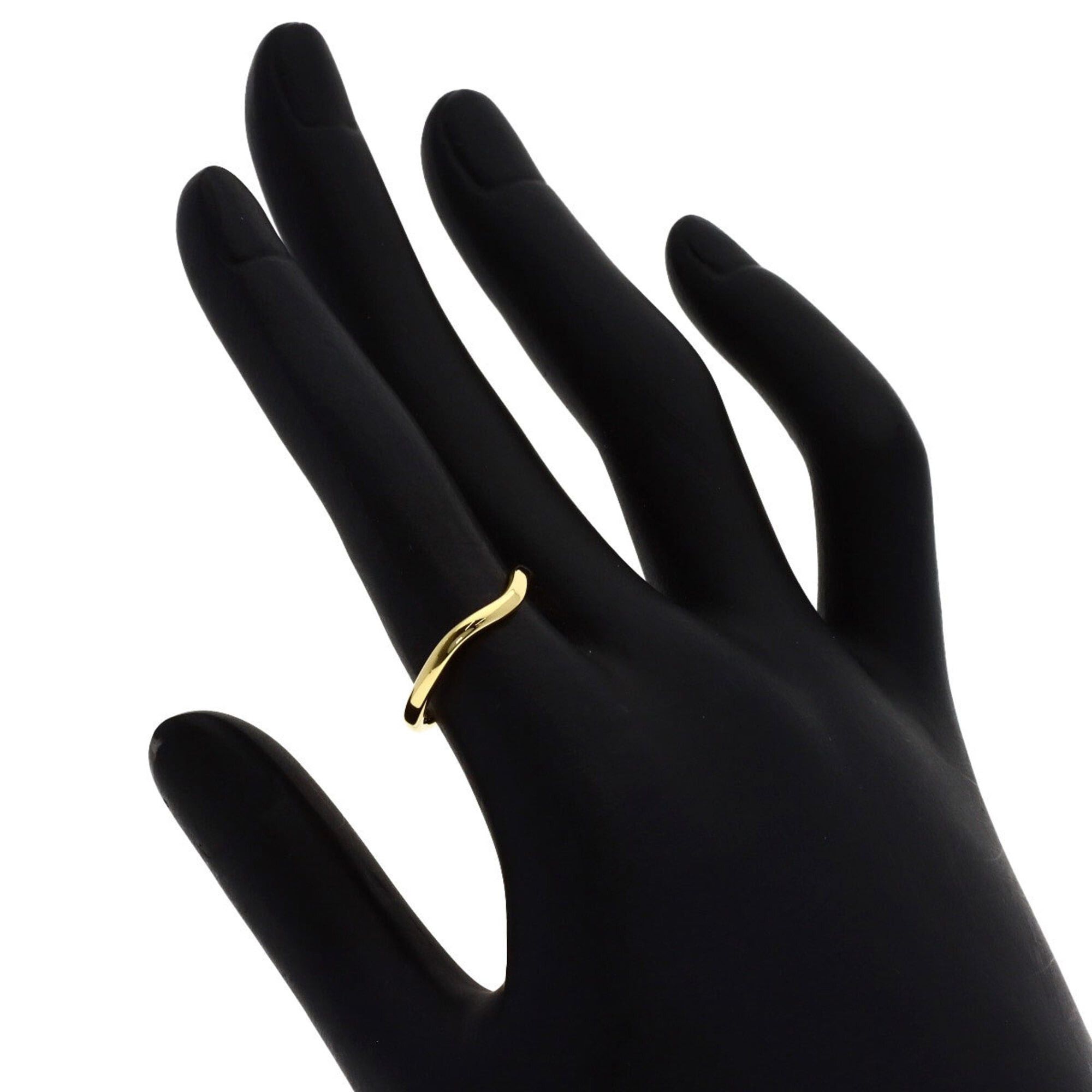 Tiffany & Co. Tiffany & Co. Curved Band Ring, 18K Yellow Gold, Women's. Size ONE SIZE - 6 Thumbnail