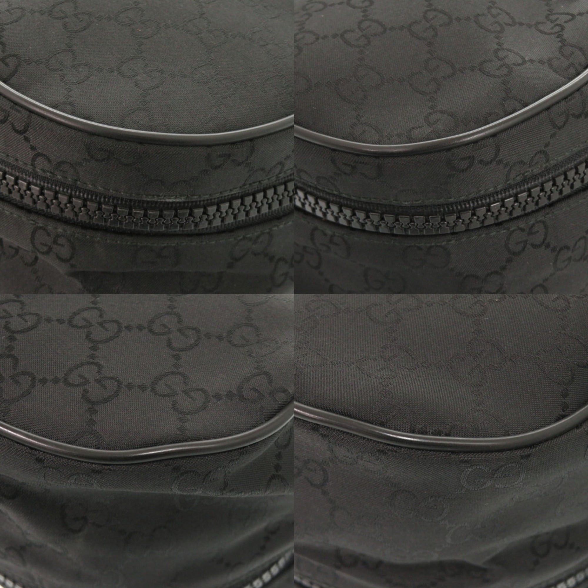 Gucci Excellent condition Gucci bag, body 5096643 GG nylon, black waist 1164GUCCI Size ONE SIZE - 3 Thumbnail