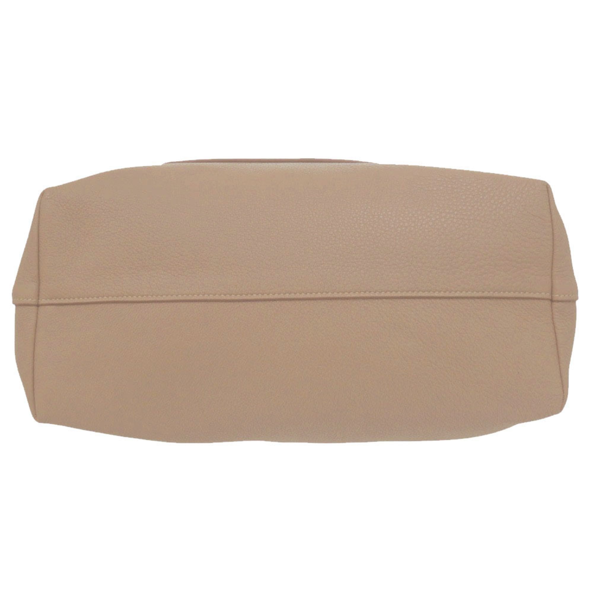 Prada Excellent condition Prada 2-way handbag 1BA063 gold hardware leather cameo CAMMEO beige shoulder bag 0518PRADA Size ONE SIZE - 3 Thumbnail