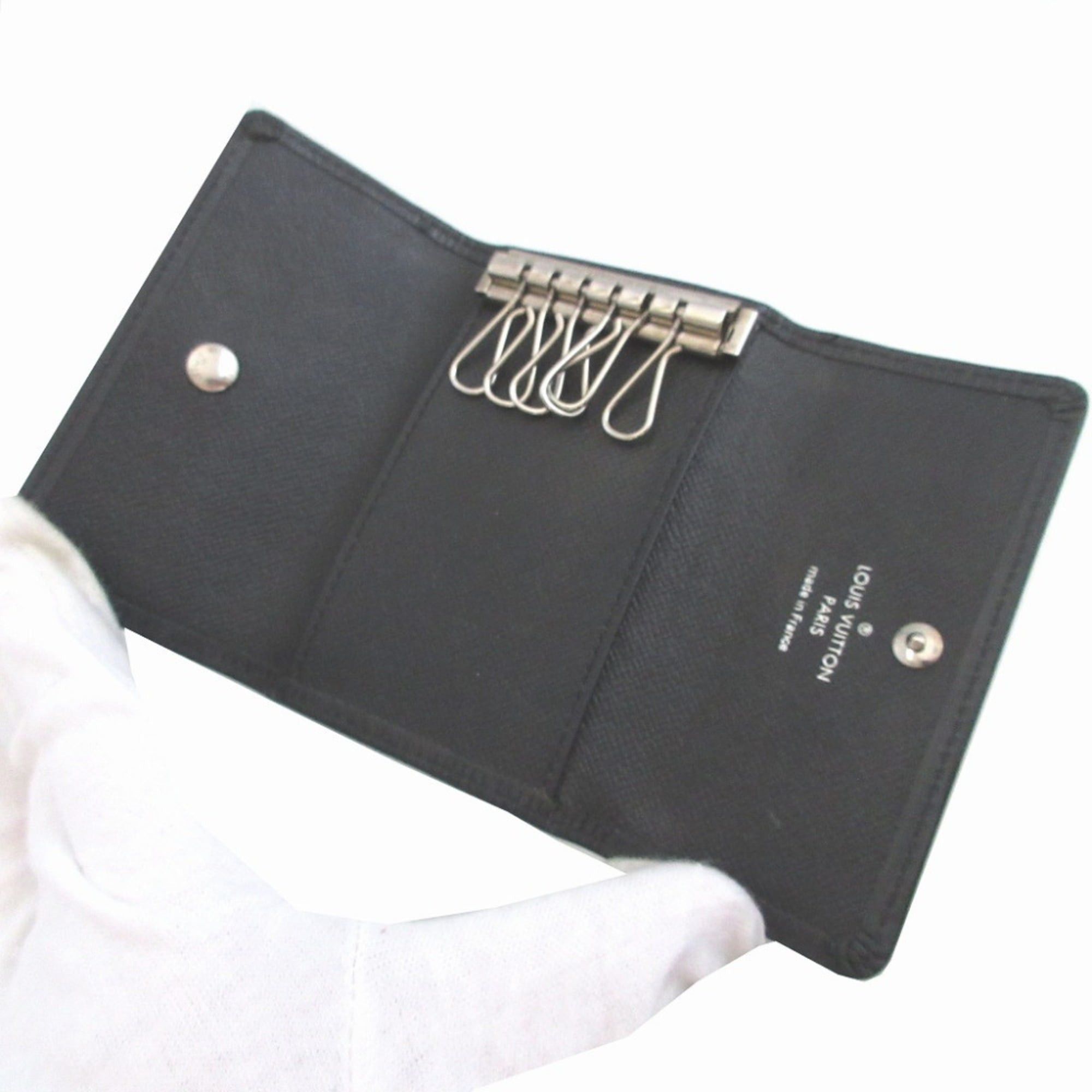 Louis Vuitton Louis Vuitton M63812 Epi LV Black 6-Key Case 0847LOUIS VUITTON Size ONE SIZE - 3 Thumbnail