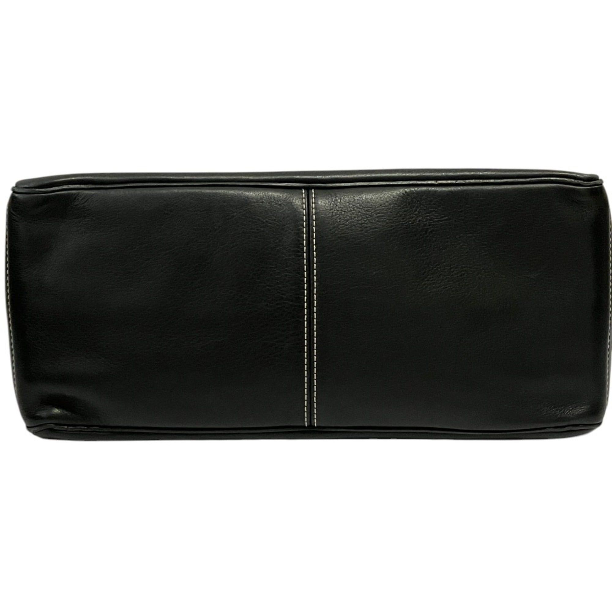 Celine CELINE Boogie Bag Handbag, Black, Women's Size ONE SIZE - 5 Thumbnail