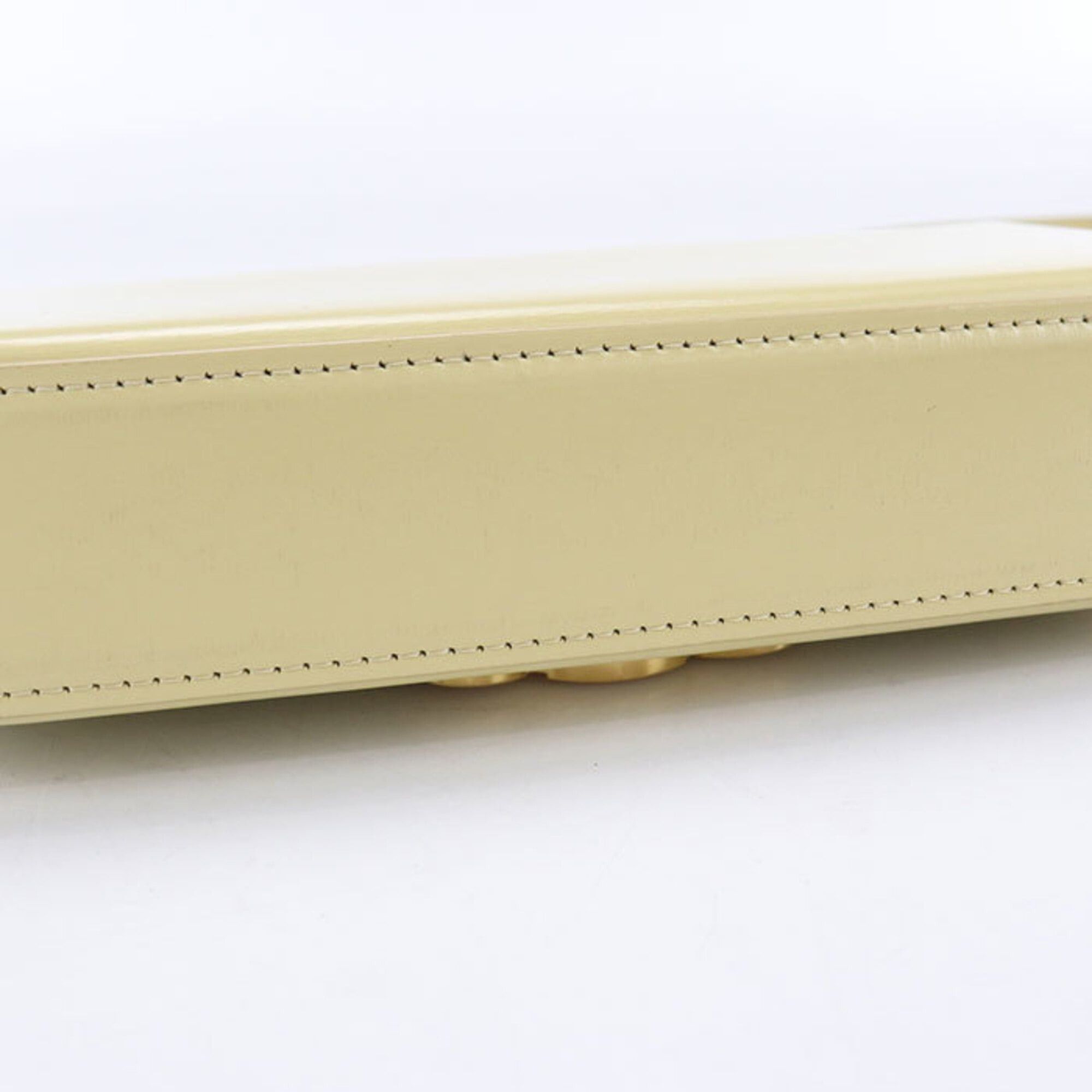 Celine CELINE Triomphe Shoulder Bag for Women, Yellow Size ONE SIZE - 8 Thumbnail