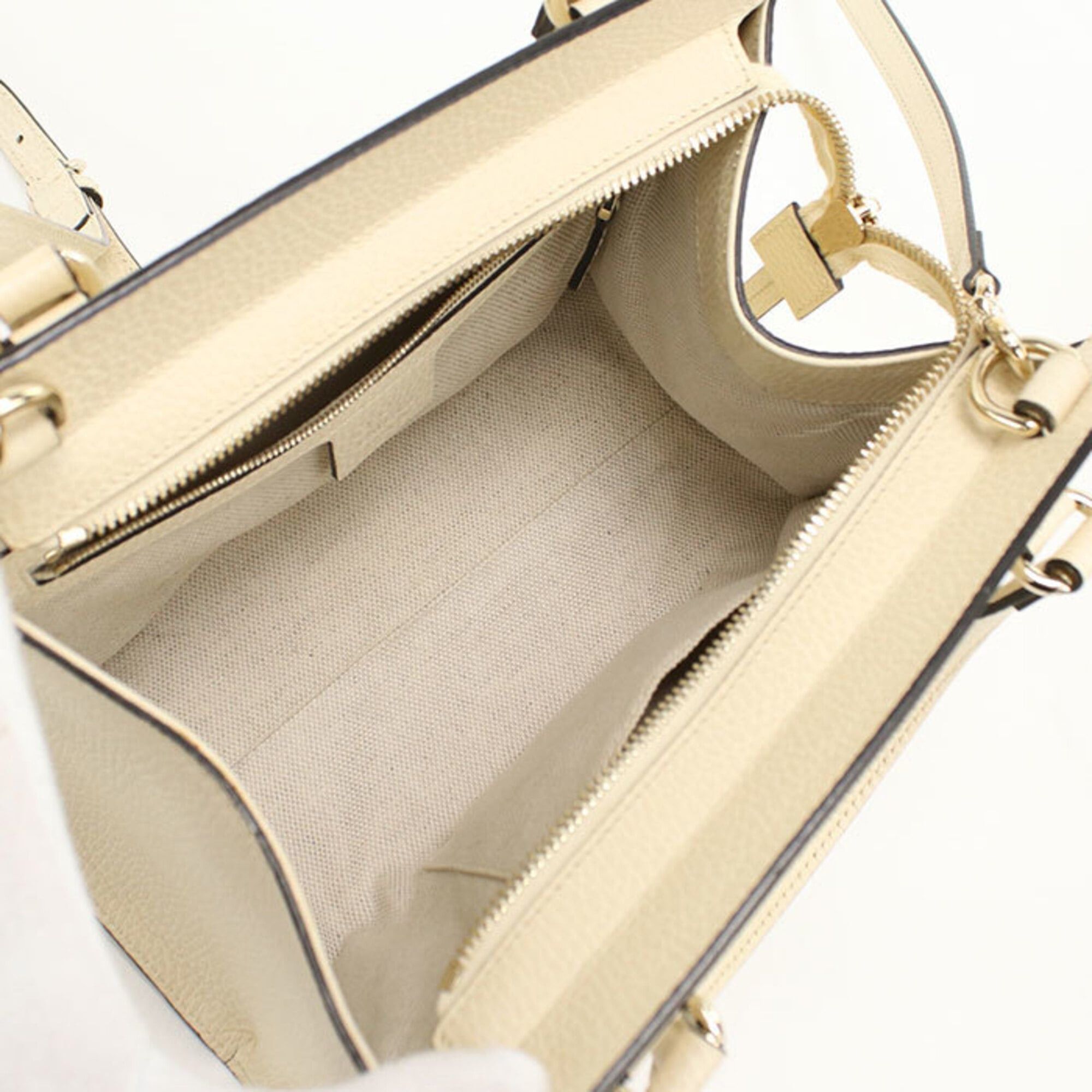 Gucci GUCCI handbag 607722 2-way Soho women's ivory Size ONE SIZE - 3 Thumbnail