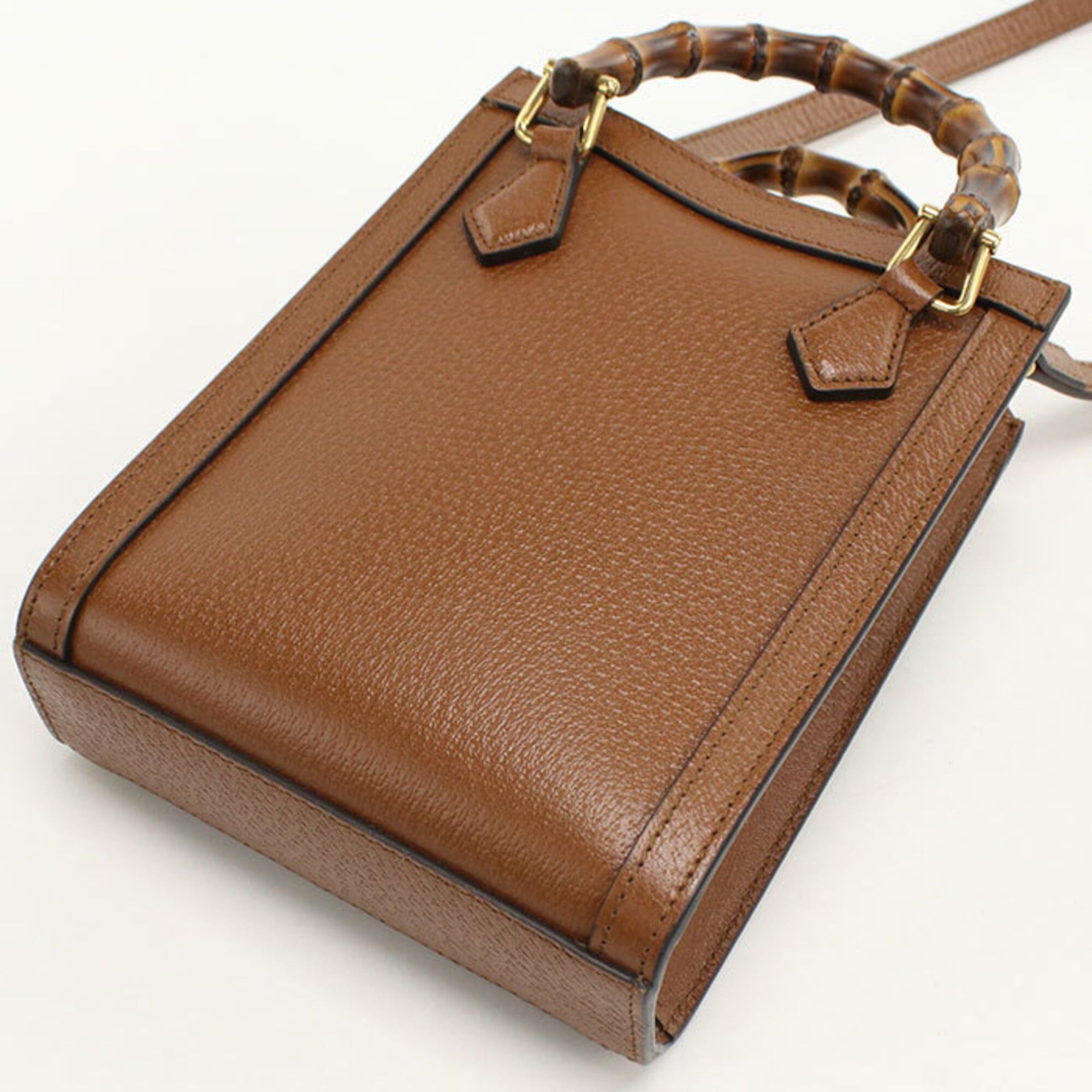 Gucci GUCCI Diana 2-Way Tote Bag (739079) - Women's, Brown Size ONE SIZE - 2 Thumbnail
