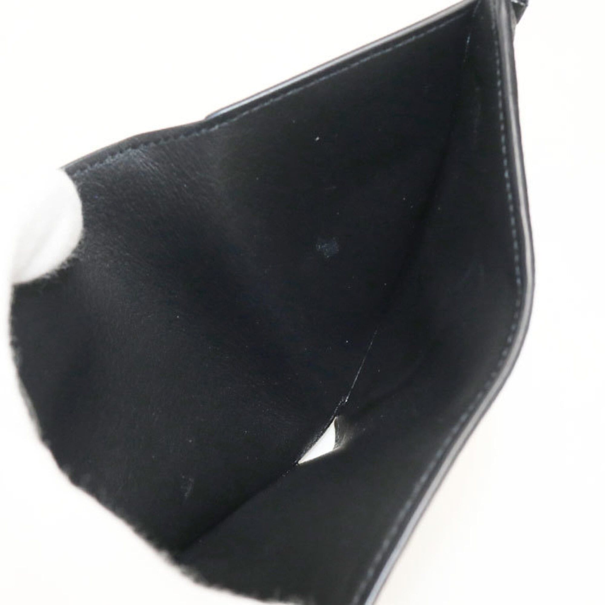 Loewe LOEWE Tri-fold Wallet Vertical Small Anagram Women's Black Size ONE SIZE - 7 Thumbnail