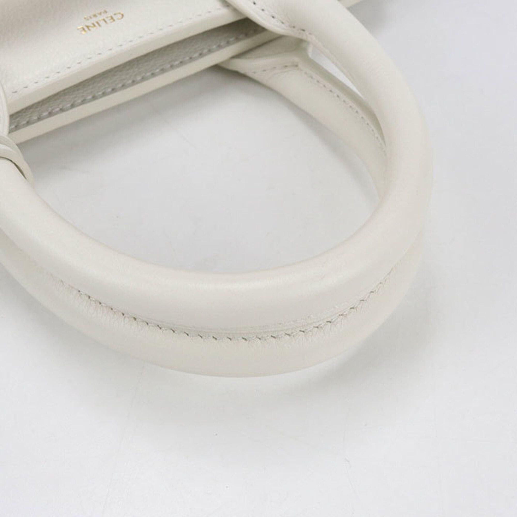 Celine Celine Tote Bag 11454 3ET7 Conti Teen Women's White Size ONE SIZE - 5 Thumbnail