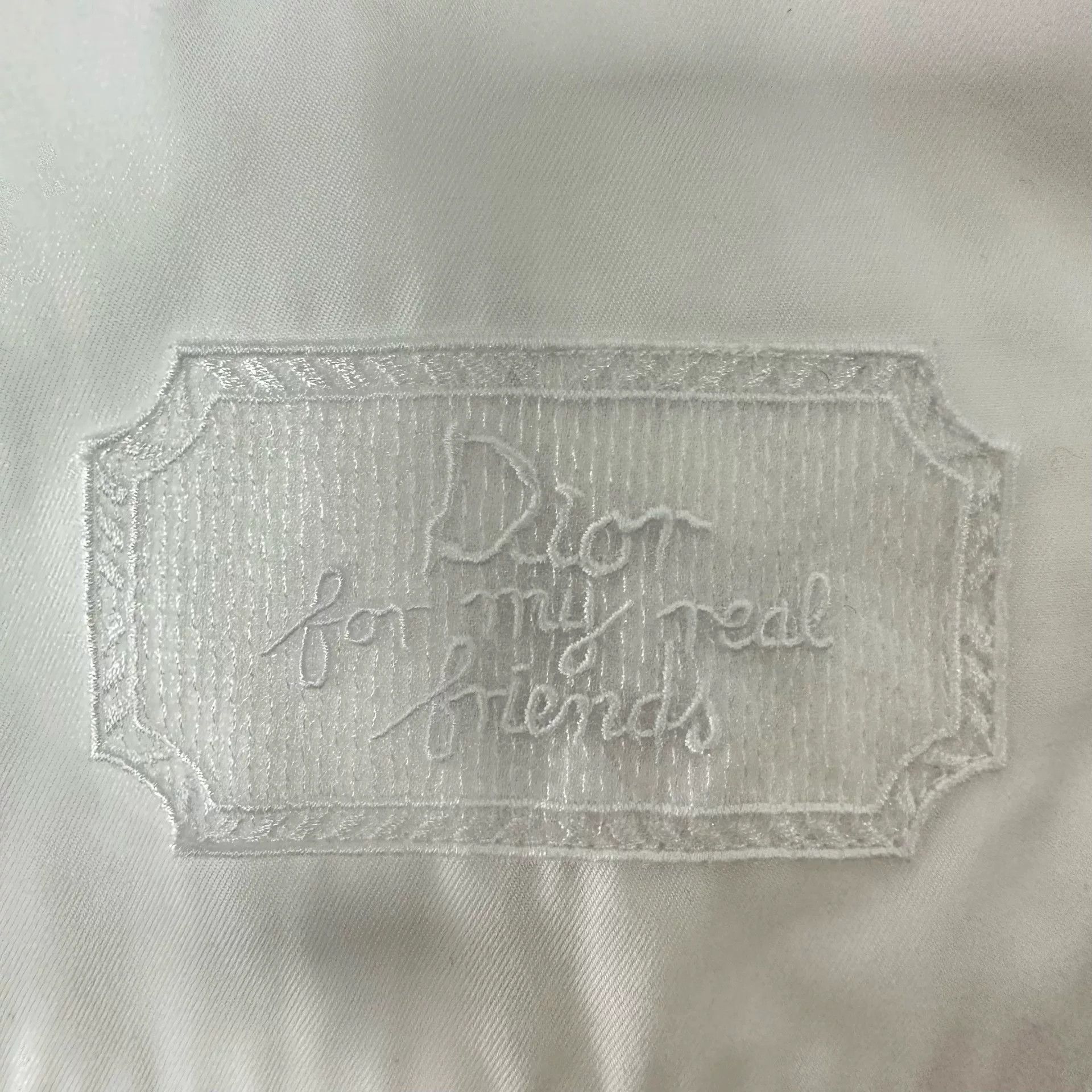 Dior Dior 2025 White Embroidered Cotton Jacket Size US M / EU 48-50 / 2 - 2 Thumbnail