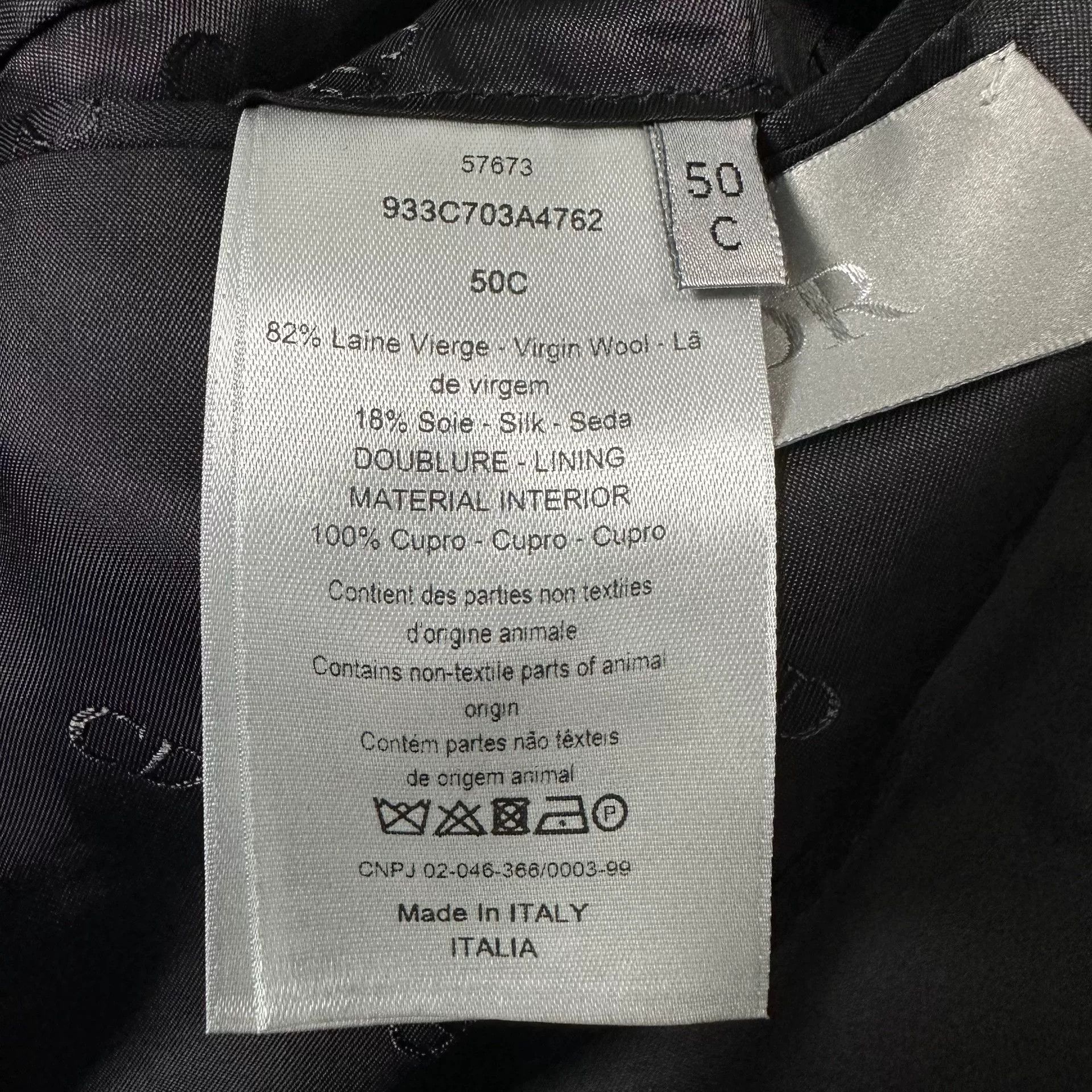Dior Dior Man 19SS Runway Asymmetric Button Suit Size US M / EU 48-50 / 2 - 5 Thumbnail