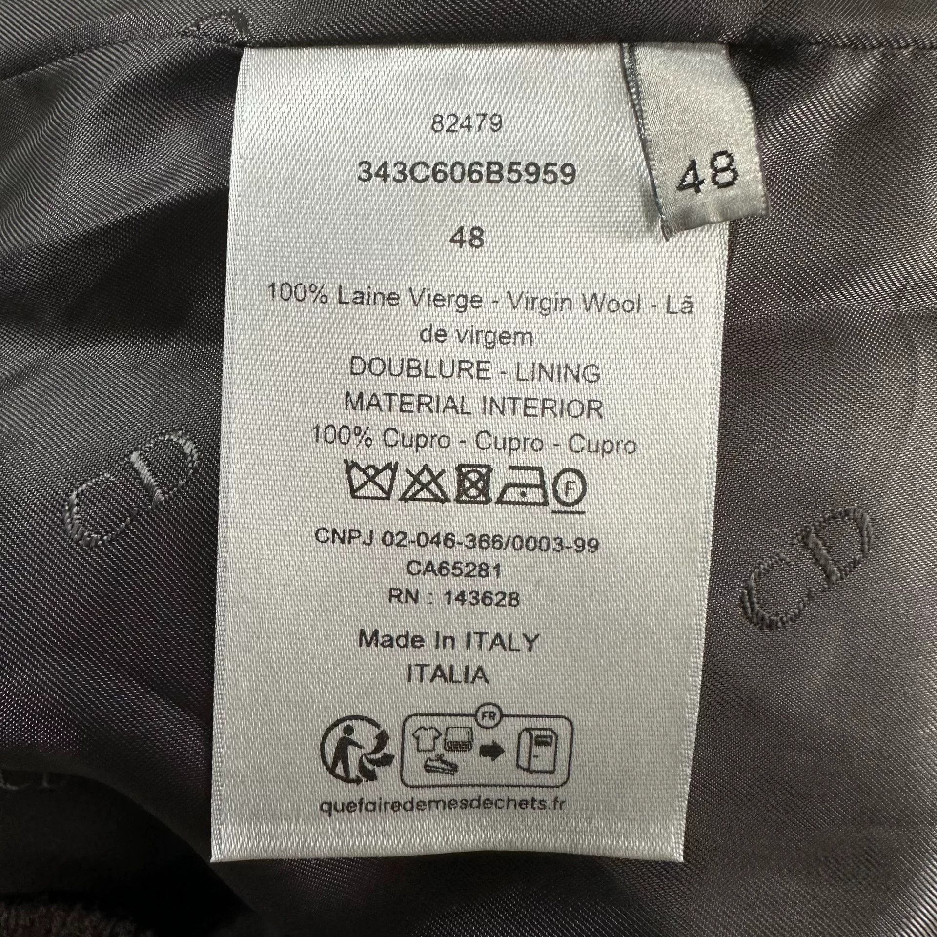 Dior Dior Man 23FW Wool Sash Pullover Jacket Size US M / EU 48-50 / 2 - 5 Thumbnail