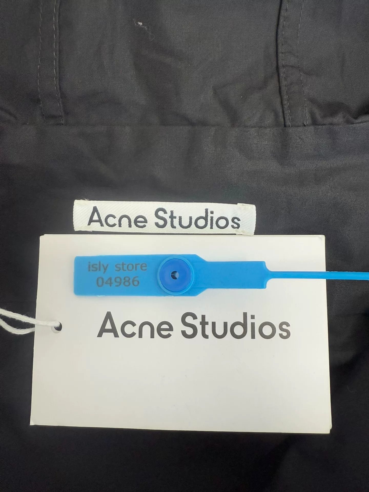 Acne Studios Acne Zip Drawstring Hooded Long-Sleeve Shirt Size US M / EU 48-50 / 2 - 4 Thumbnail
