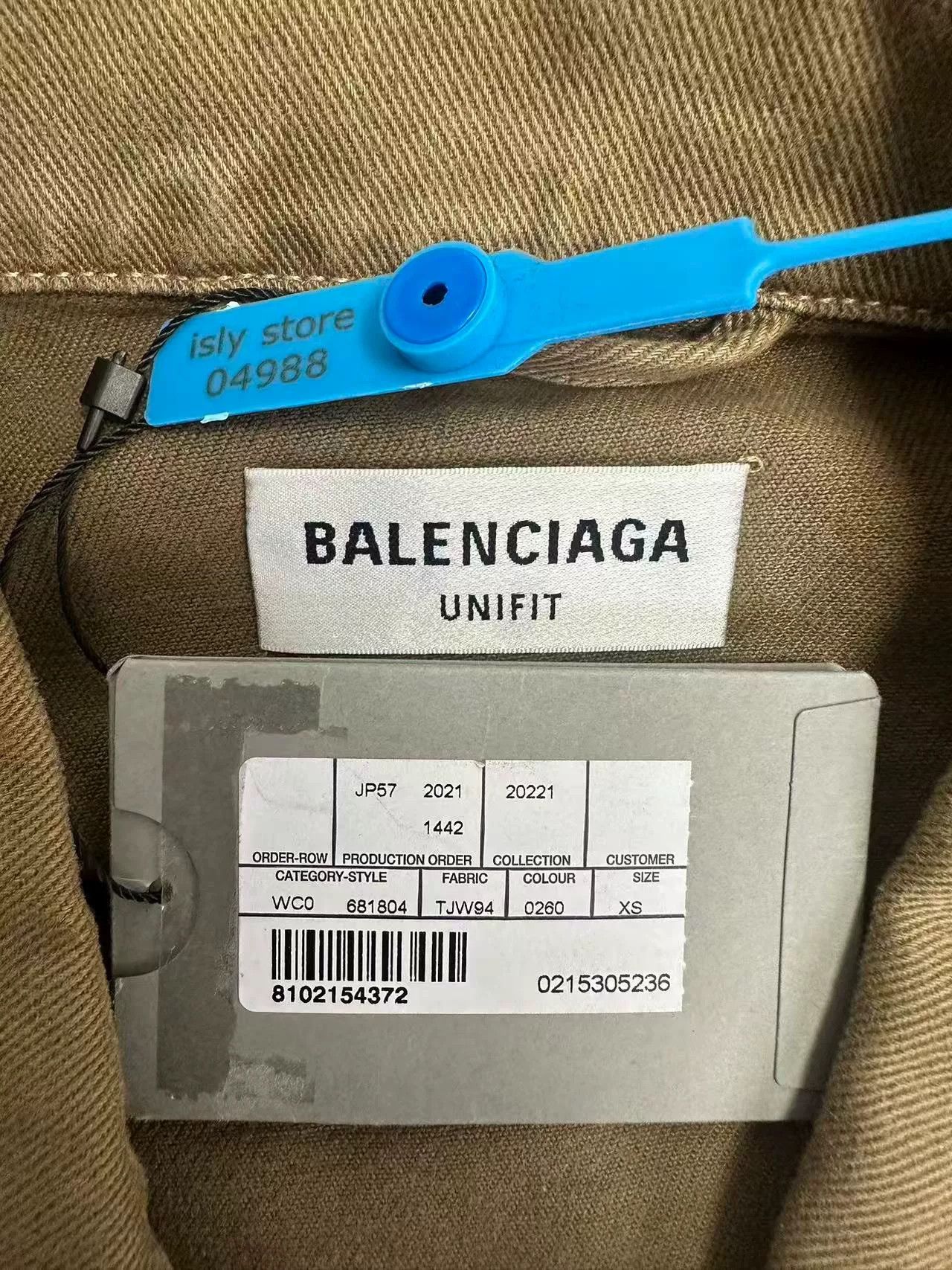 Balenciaga Balenciaga Solid Single-Breasted Pocket Denim Jacket Size XS / US 0-2 / IT 36-38 - 4 Thumbnail