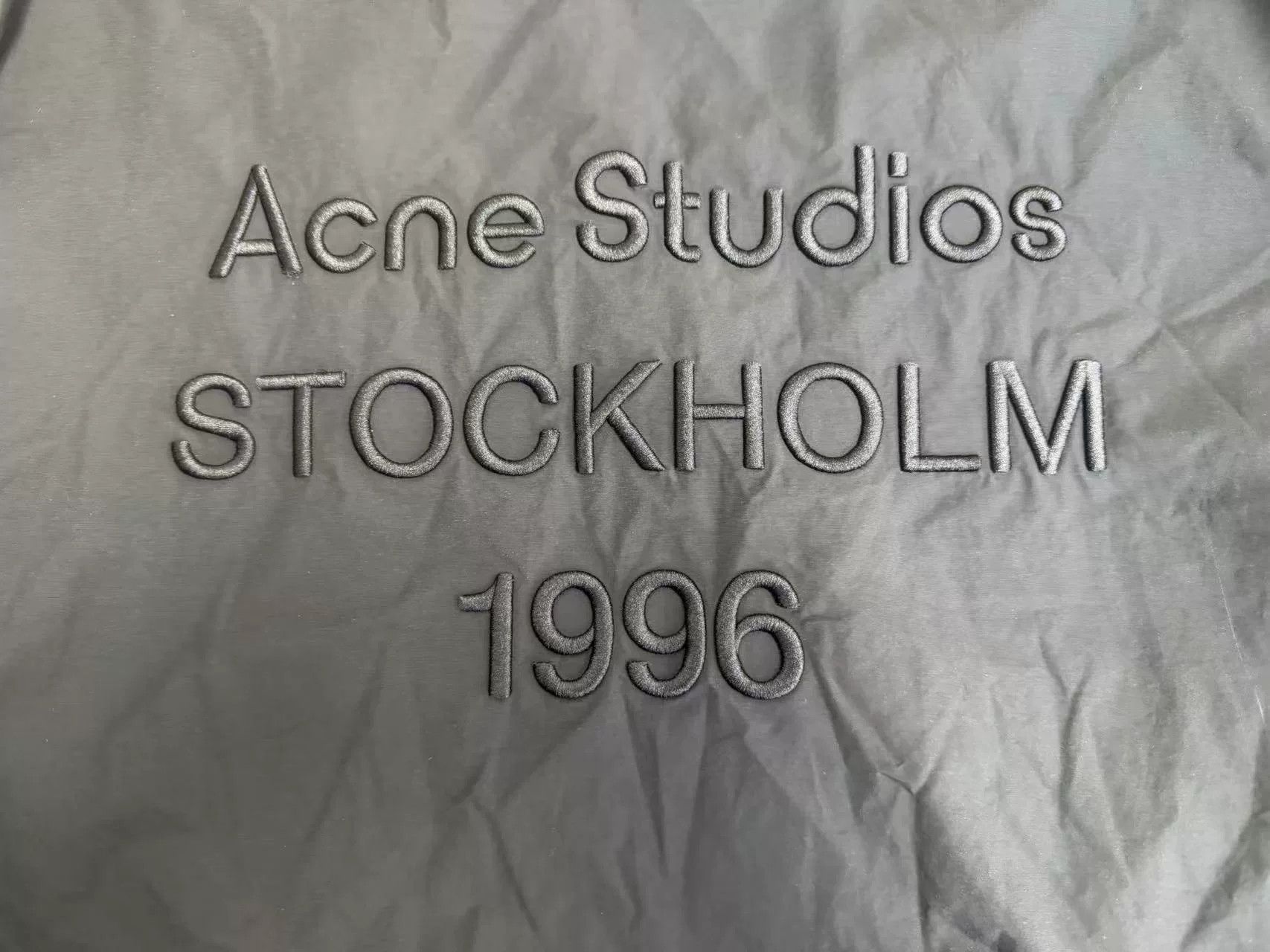 Acne Studios Acne Back Logo Zip Casual Jacket Size US XS / EU 42 / 0 - 3 Thumbnail