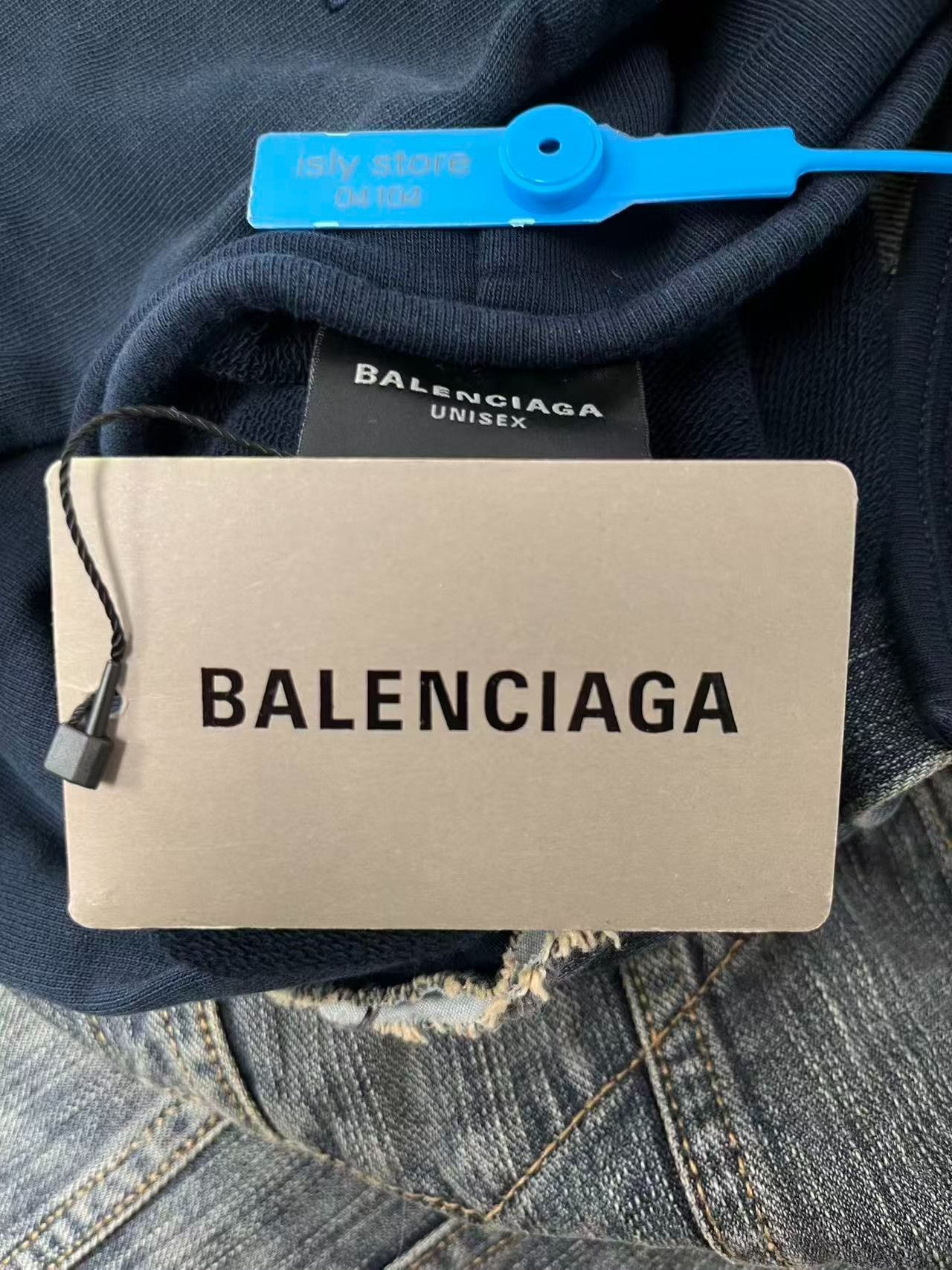 Balenciaga Balenciaga Unisex Loose Hooded Jacket Size US L / EU 52-54 / 3 - 4 Thumbnail