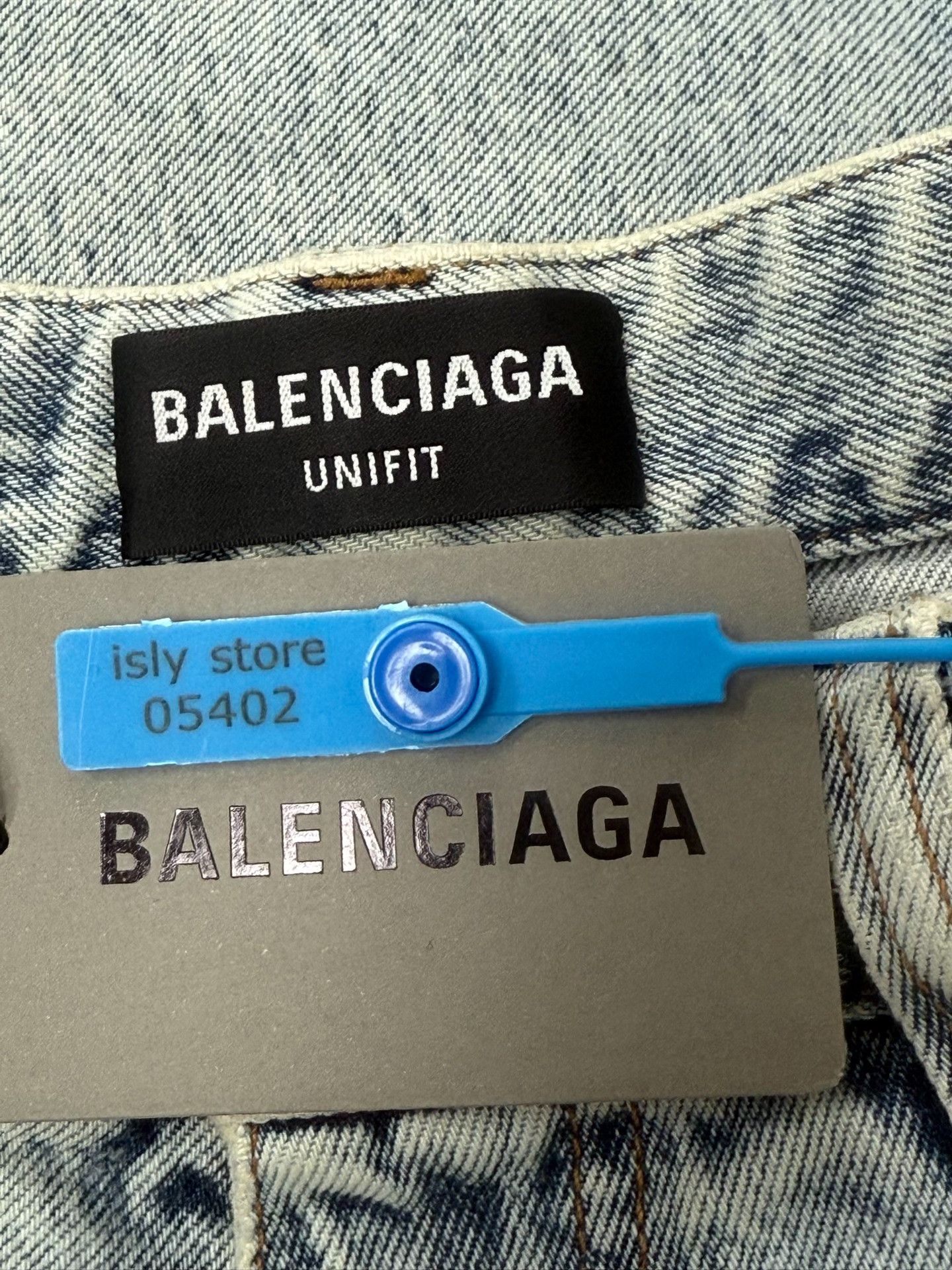Balenciaga Balenciaga High-Waisted Oversized Denim Pants Size 25" / US 0 / IT 36 - 4 Thumbnail