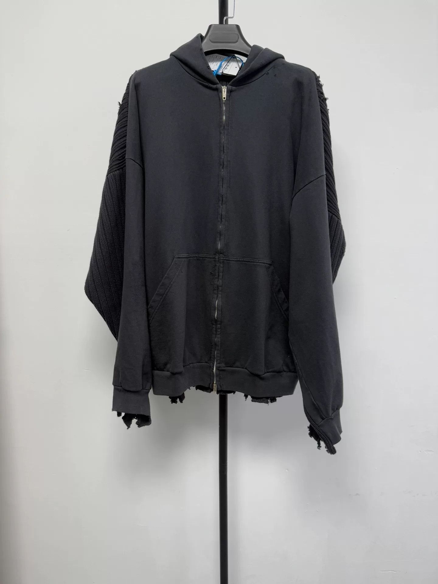 Balenciaga Balenciaga Mesh Zip Hoodie Jacket Size US S / EU 44-46 / 1 - 2 Thumbnail