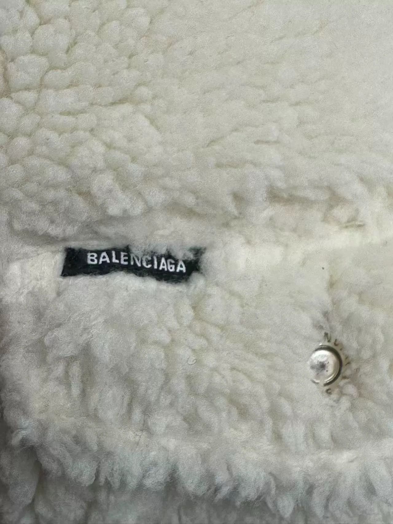 Balenciaga Balenciaga Solid Single-Breasted Pocket Long-Sleeve Jacket Size US S / EU 44-46 / 1 - 3 Thumbnail