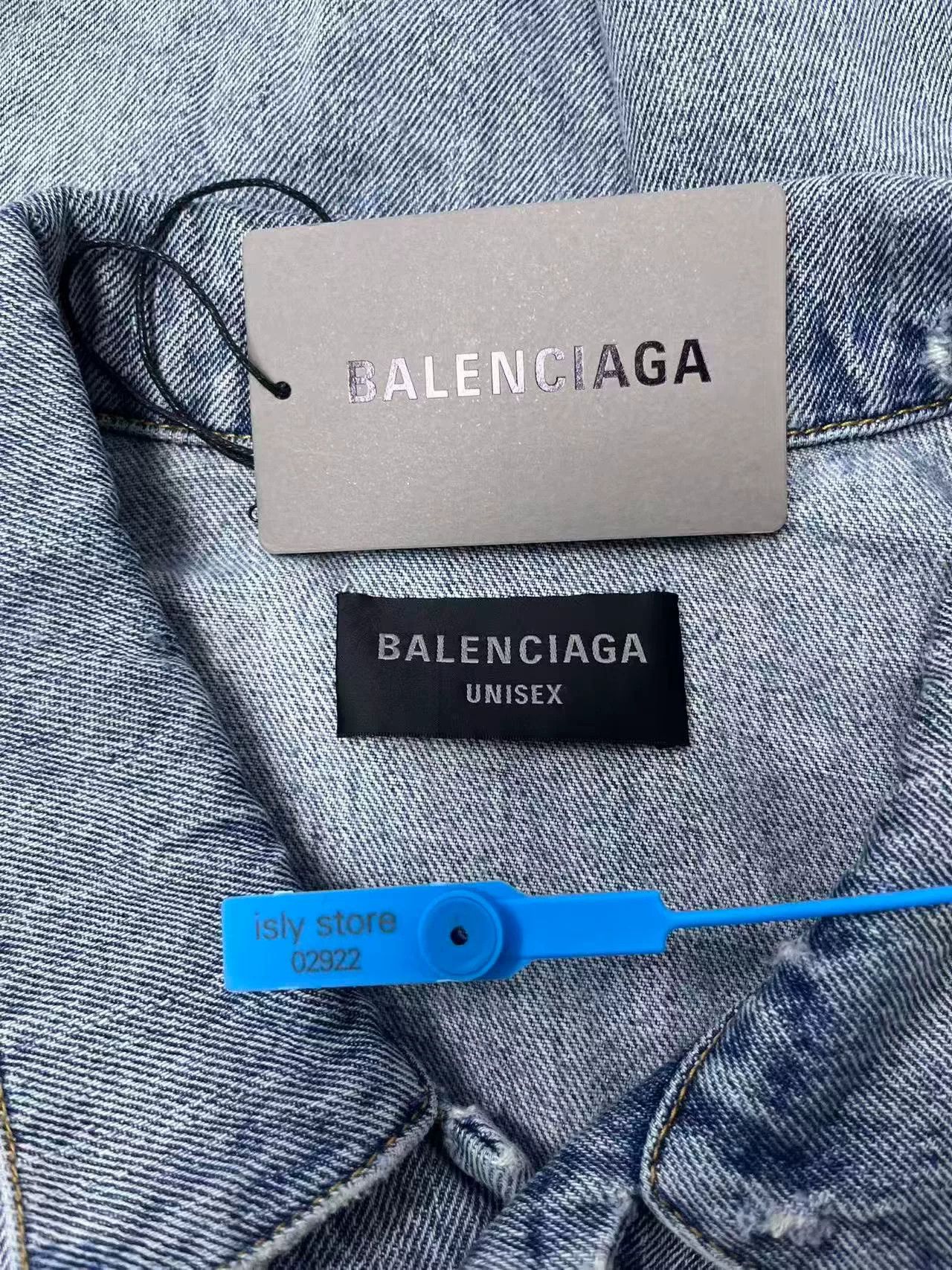 Balenciaga Balenciaga Logo Single-Breasted Jacket Men's Black Size US S / EU 44-46 / 1 - 4 Thumbnail