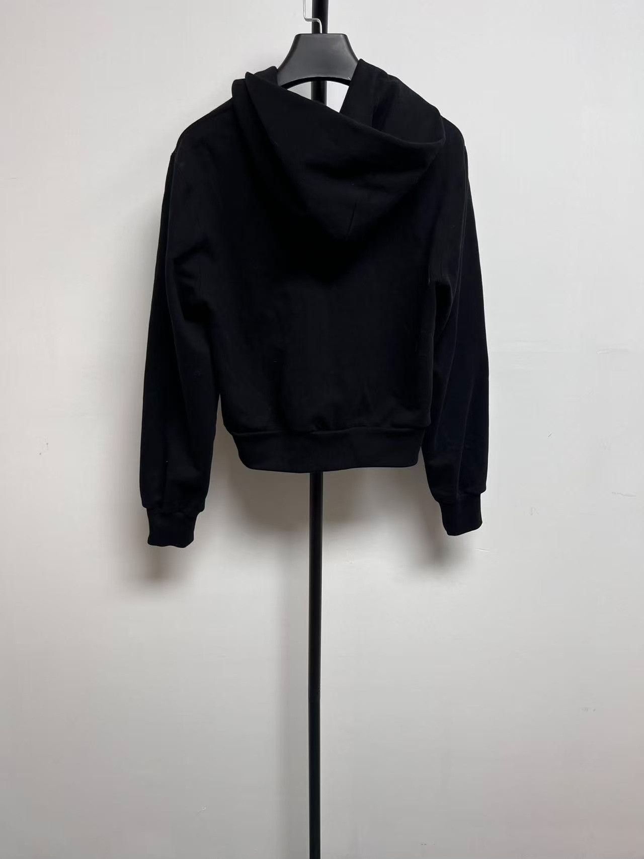 Balenciaga Balenciaga Solid Short Hooded Zip Jacket Size L / US 10 / IT 46 - 2 Thumbnail