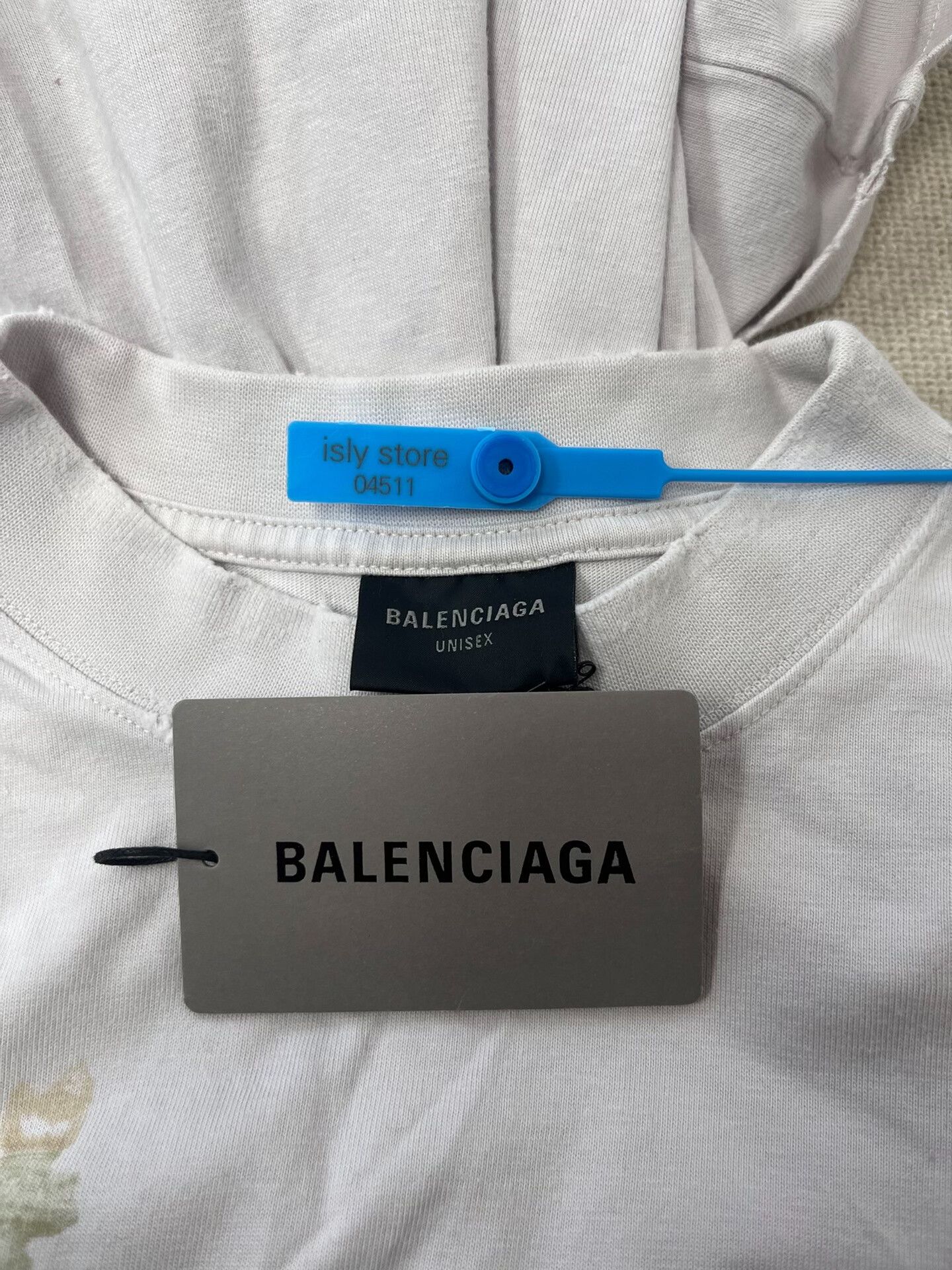 Balenciaga Balenciaga Statue of Liberty Letter Print T-Shirt Size US S / EU 44-46 / 1 - 7 Thumbnail