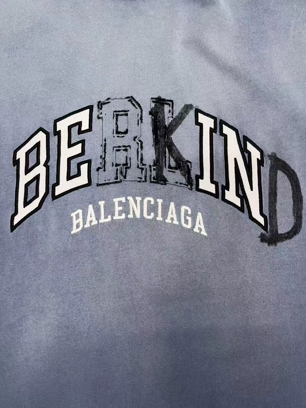 Balenciaga Balenciaga Men's Letter Print Short-Sleeve T-Shirt Size US S / EU 44-46 / 1 - 3 Thumbnail
