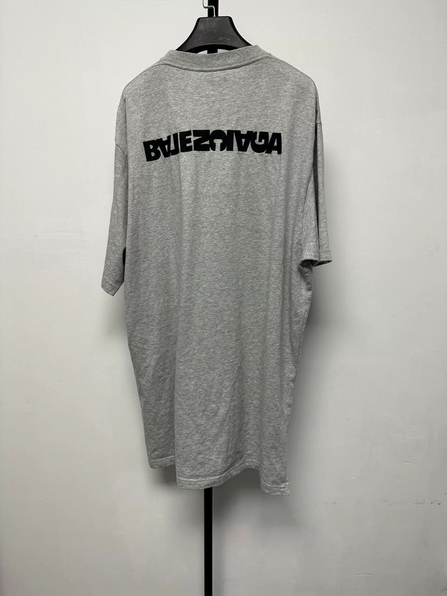 Balenciaga Balenciaga Letter Logo Print Short Sleeve Size US L / EU 52-54 / 3 - 2 Thumbnail