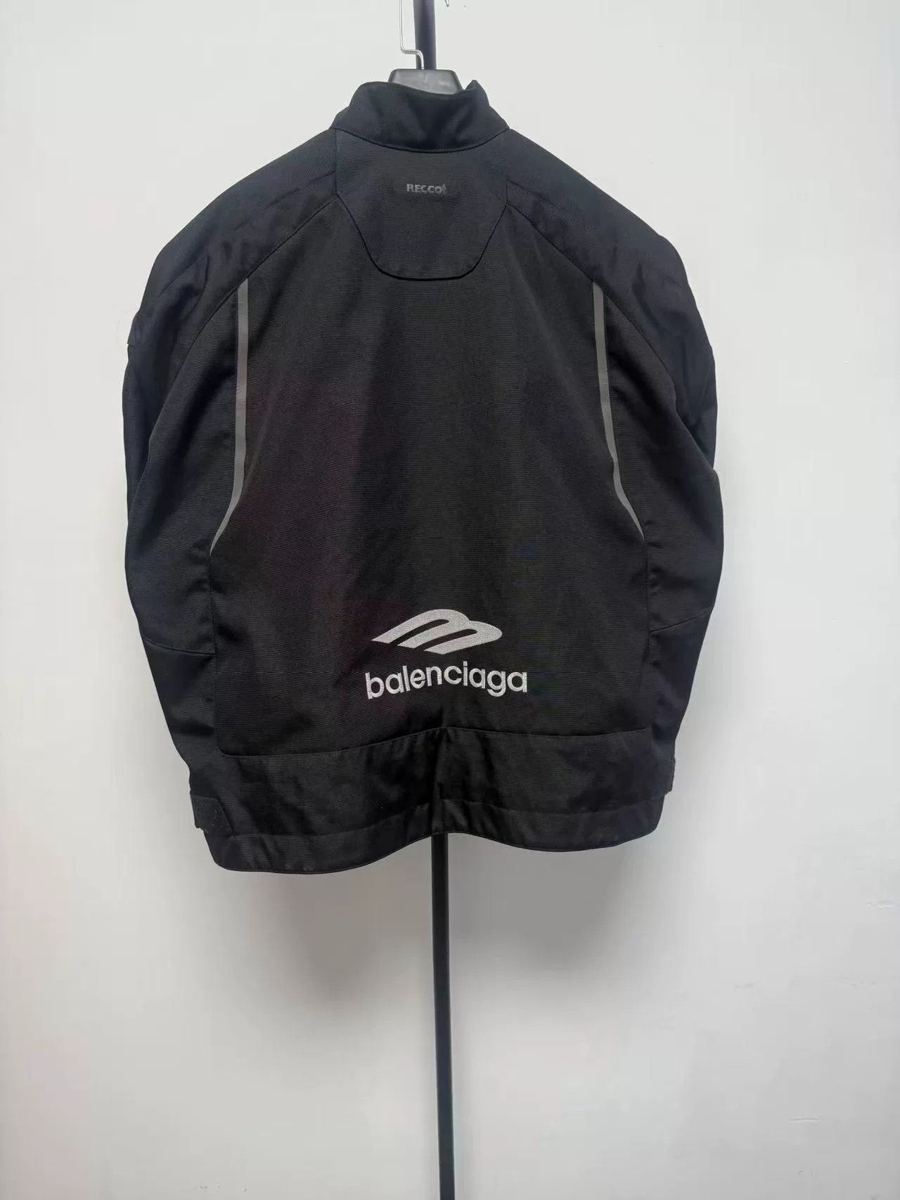 Balenciaga Balenciaga Solid Oversized High Neck Biker Jacket Size US S / EU 44-46 / 1 - 2 Thumbnail