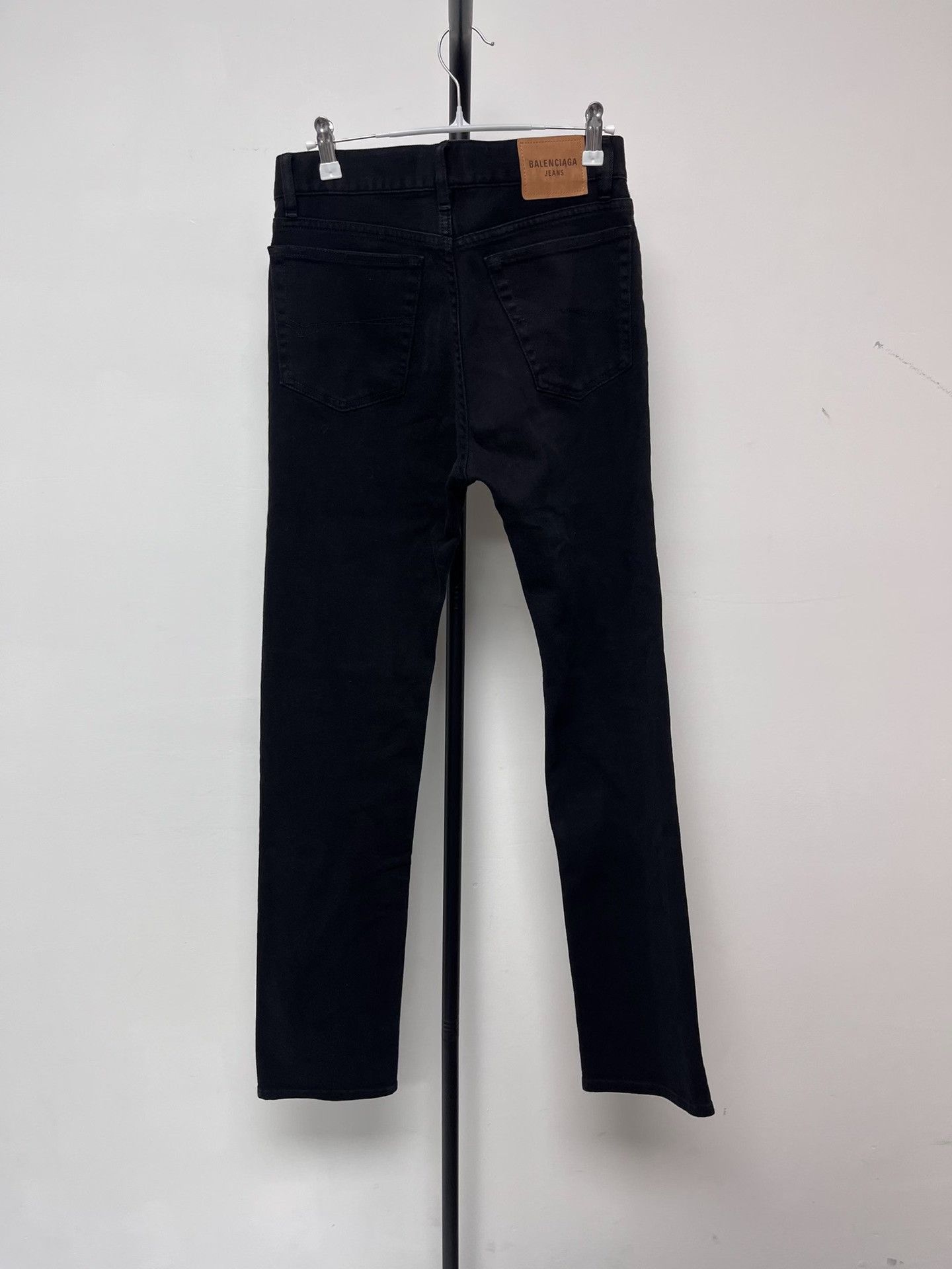 Balenciaga Balenciaga Men's Slim Logo Patch Jeans Size US 30 / EU 46 - 2 Thumbnail