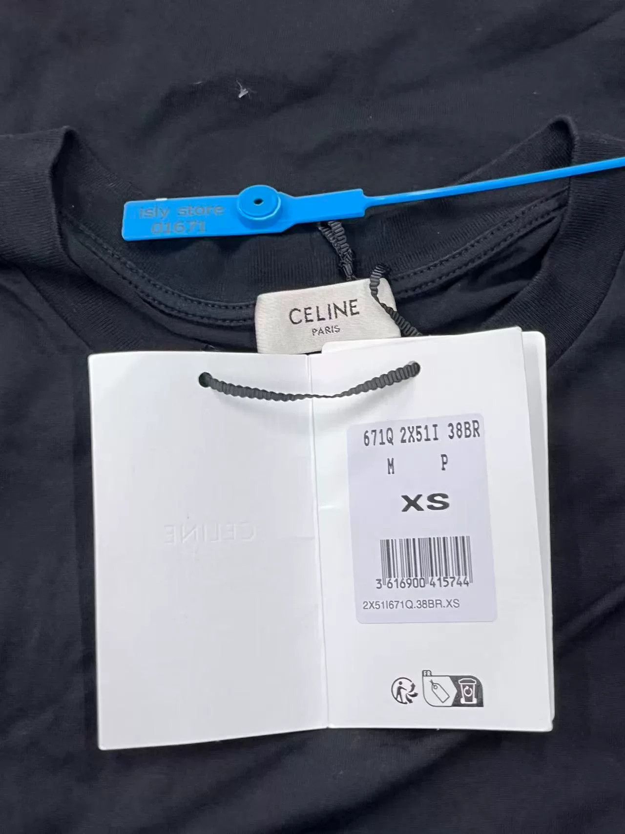 Celine Celine Men's Logo Print Crewneck T-Shirt Size US XS / EU 42 / 0 - 5 Thumbnail