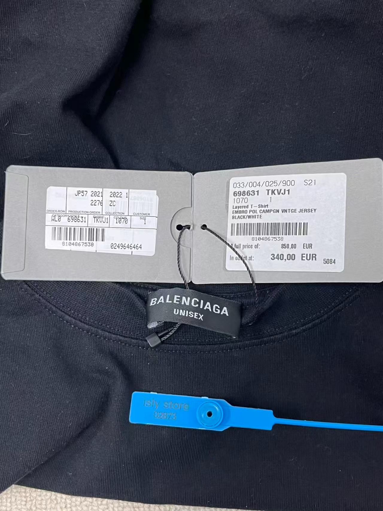 Balenciaga Balenciaga Political Campaign Logo Print Layered Long-Sleeve T-Shirt Size US S / EU 44-46 / 1 - 4 Thumbnail