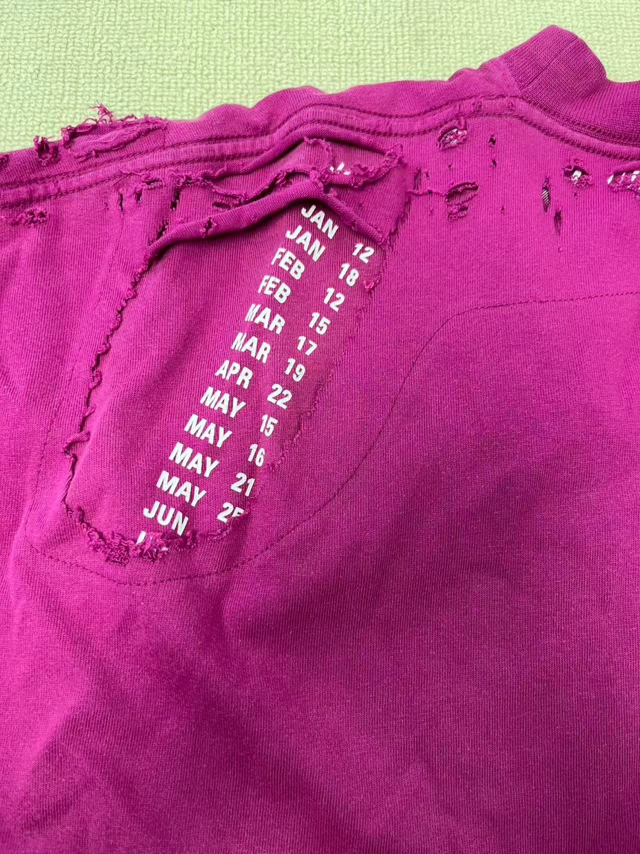 Balenciaga Balenciaga Logo Distressed Faded T-shirt Size M / US 6-8 / IT 42-44 - 3 Thumbnail