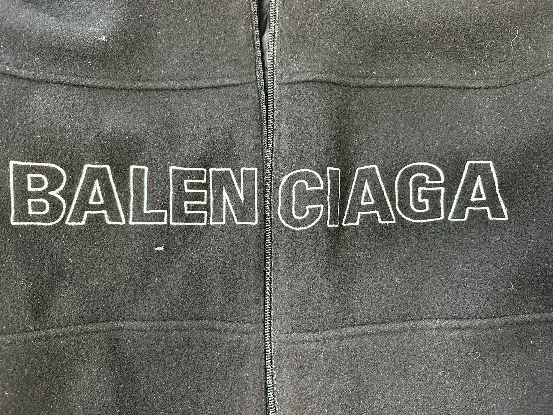 Balenciaga Balenciaga Printed Zip Jacket Size US S / EU 44-46 / 1 - 3 Thumbnail