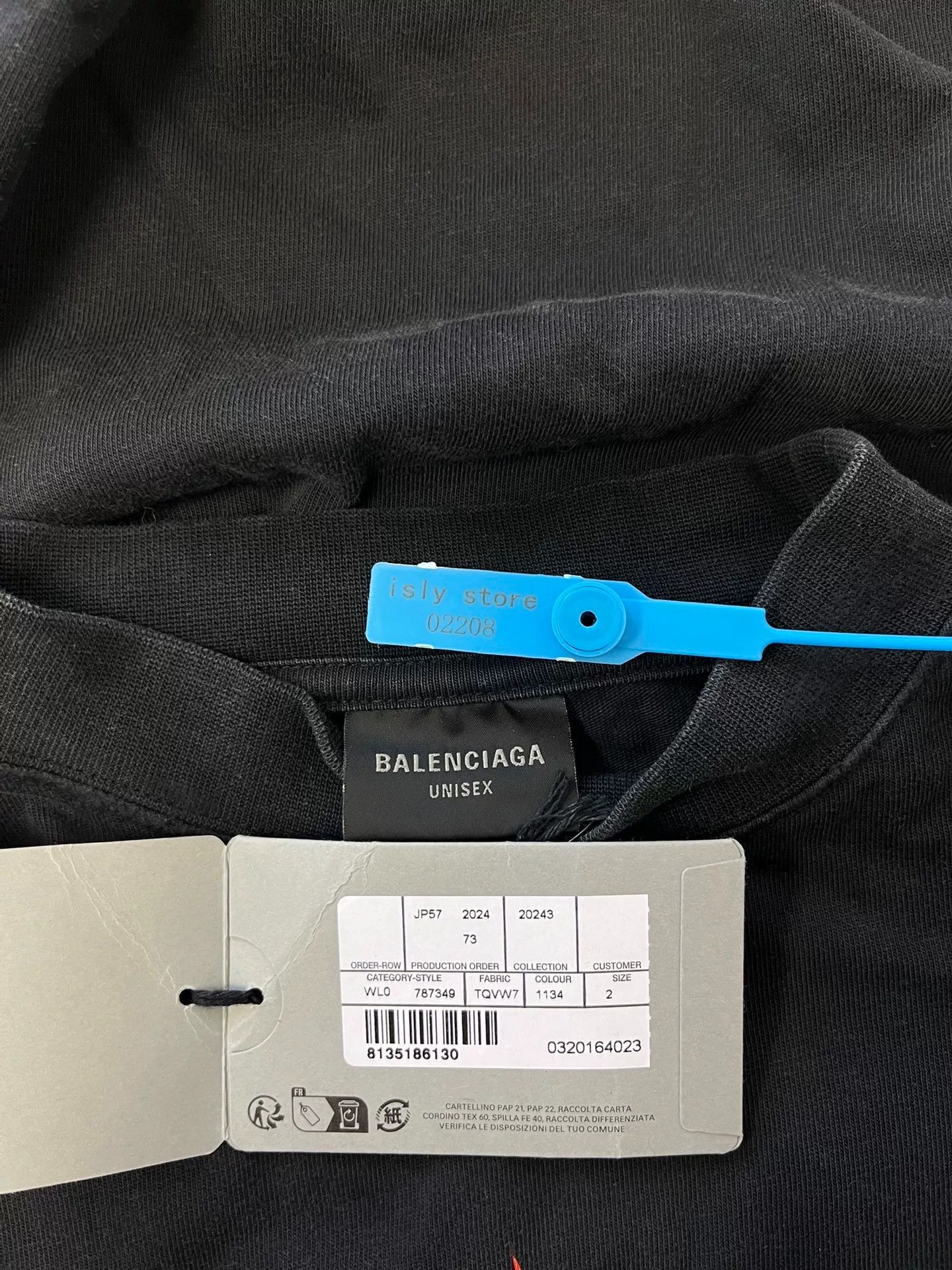 Balenciaga Balenciaga Double Ring Flame Short Sleeve Size US M / EU 48-50 / 2 - 4 Thumbnail