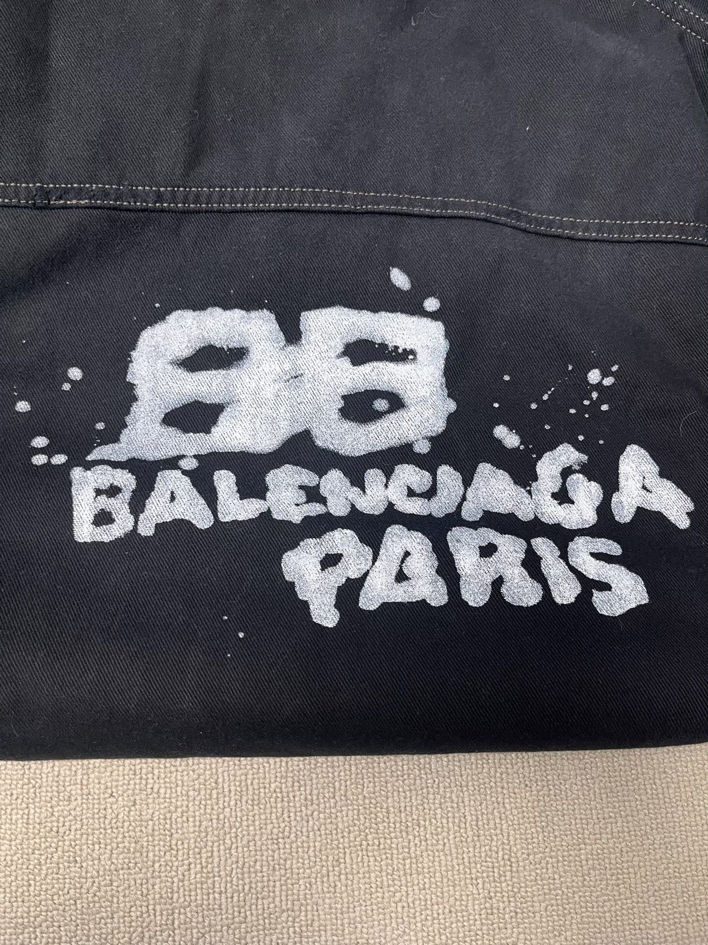 Balenciaga Balenciaga Logo Single-breasted Men's Jacket Size US M / EU 48-50 / 2 - 3 Thumbnail