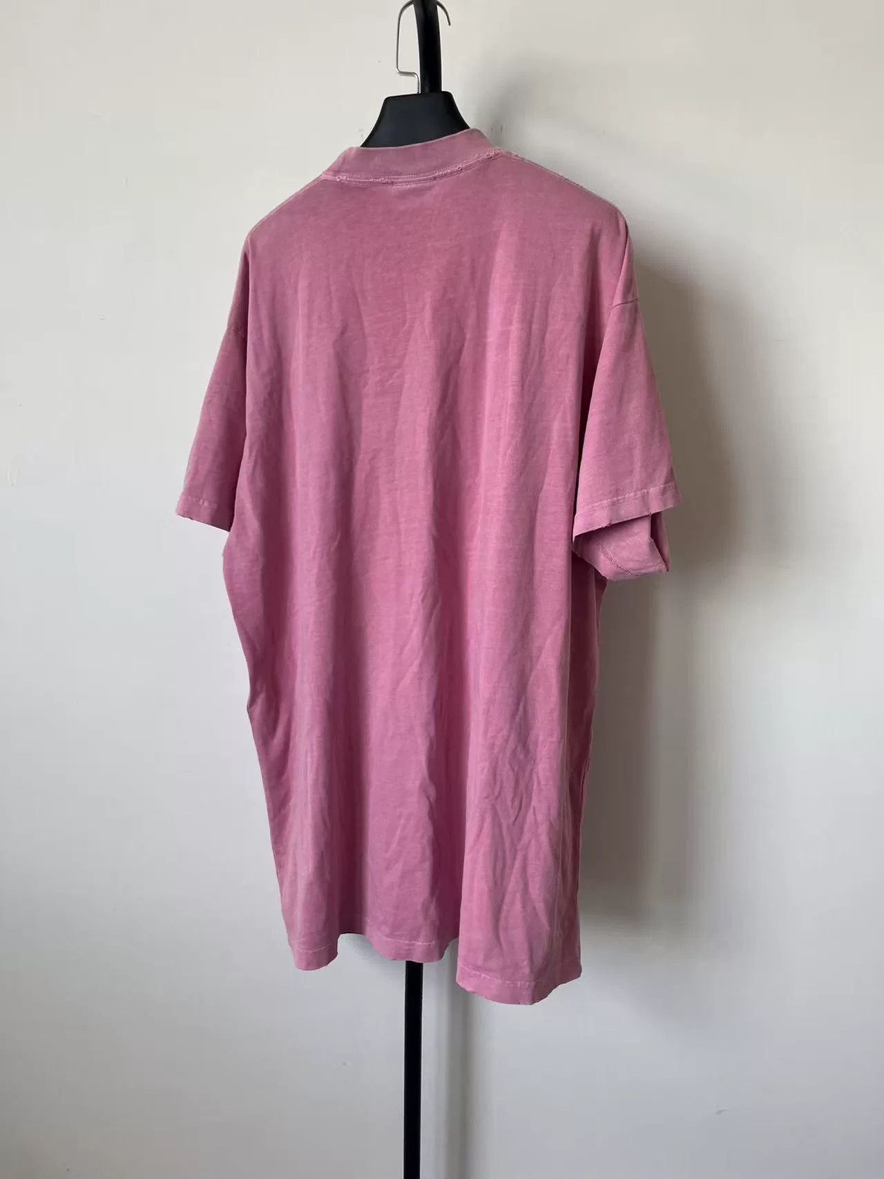 Balenciaga Balenciaga Letter Print Loose Crew Neck T-Shirt Size S / US 4 / IT 40 - 2 Thumbnail