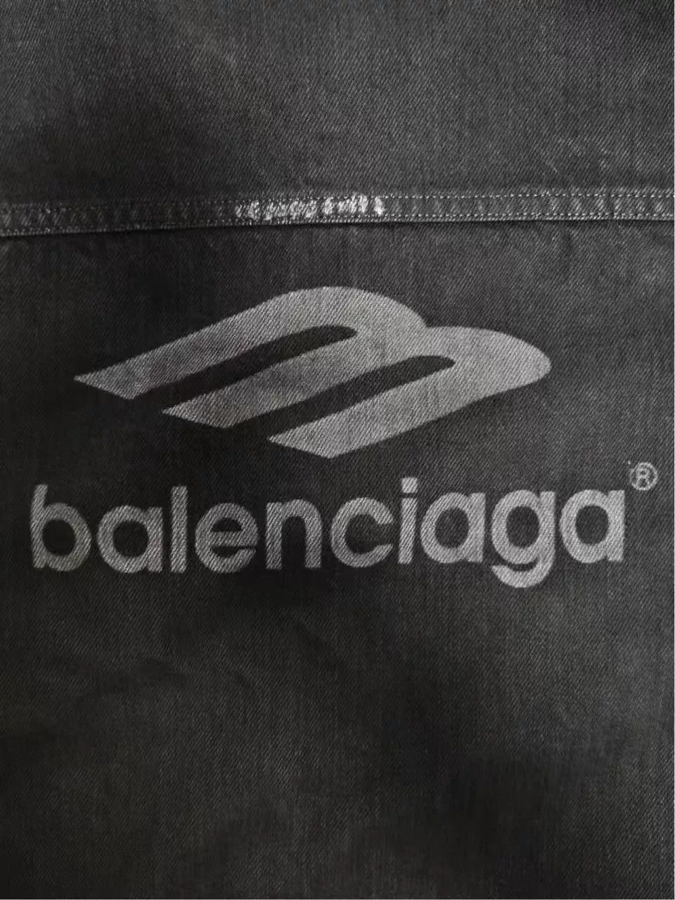 Balenciaga Balenciaga 22FW Distressed Denim Jacket Size US XS / EU 42 / 0 - 3 Thumbnail