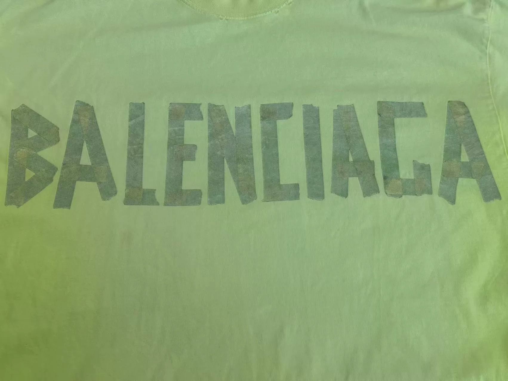 Balenciaga Balenciaga Letter Print Crewneck T-Shirt Size US XL / EU 56 / 4 - 3 Thumbnail