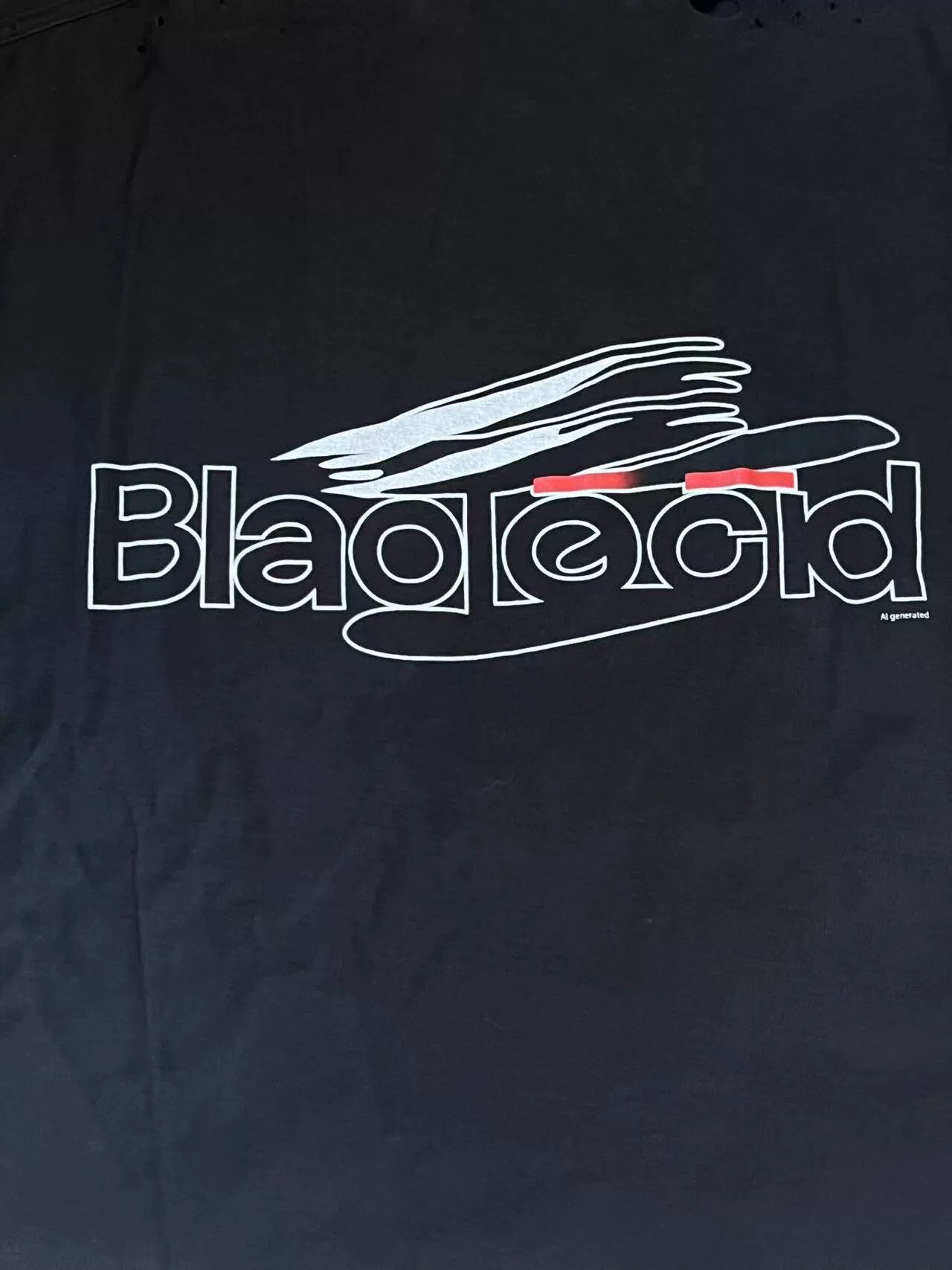 Balenciaga Balenciaga Manchester United Mud-Dye Distressed T-Shirt Size US M / EU 48-50 / 2 - 4 Thumbnail