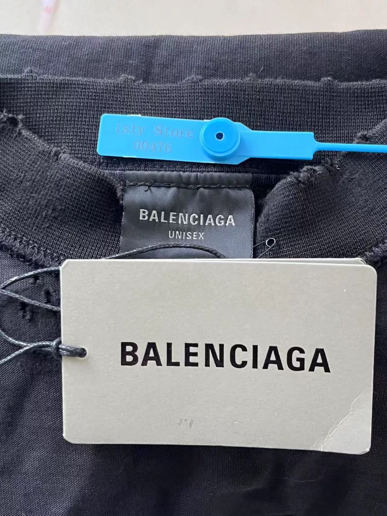 Balenciaga Balenciaga Manchester United Mud-Dye Distressed T-Shirt Size US M / EU 48-50 / 2 - 5 Thumbnail